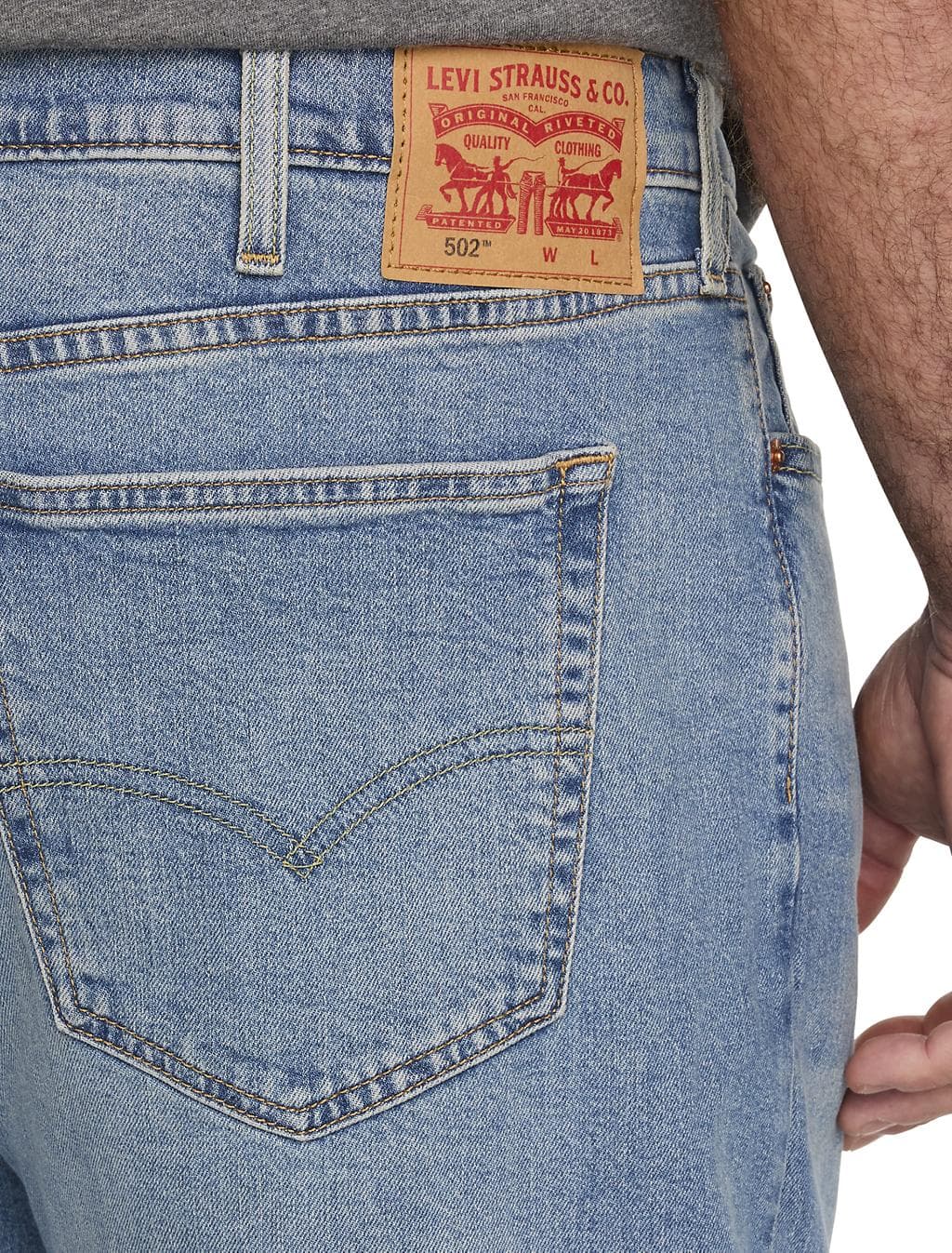 NWT - Levis 502 Tapered Big & Tall Stretch Jeans B&T - Size 54 — photo 3 of 5
