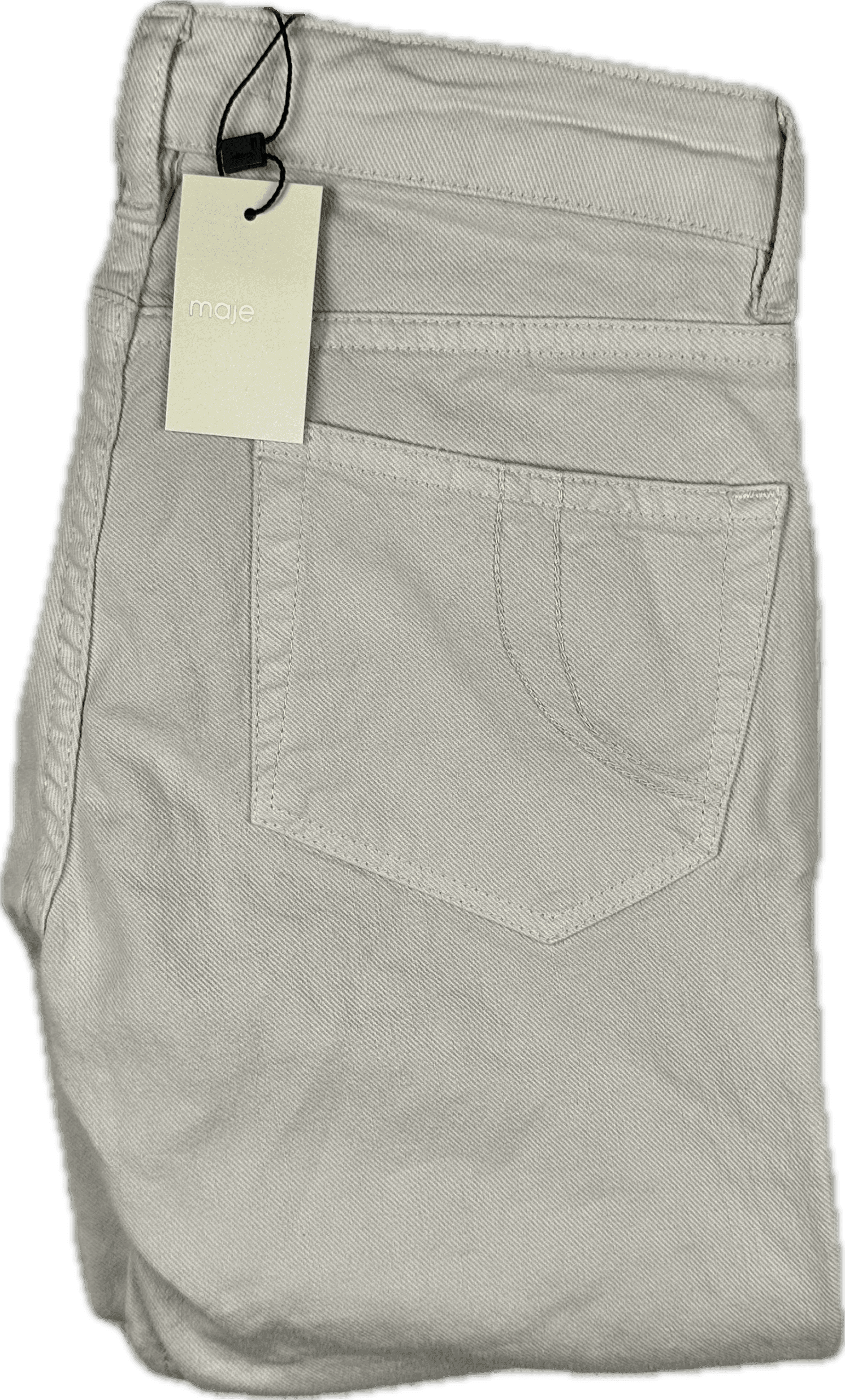 NEW - Maje 'E15 Posh' Beige Skinny Jeans- Size Euro 34 — photo 6 of 12