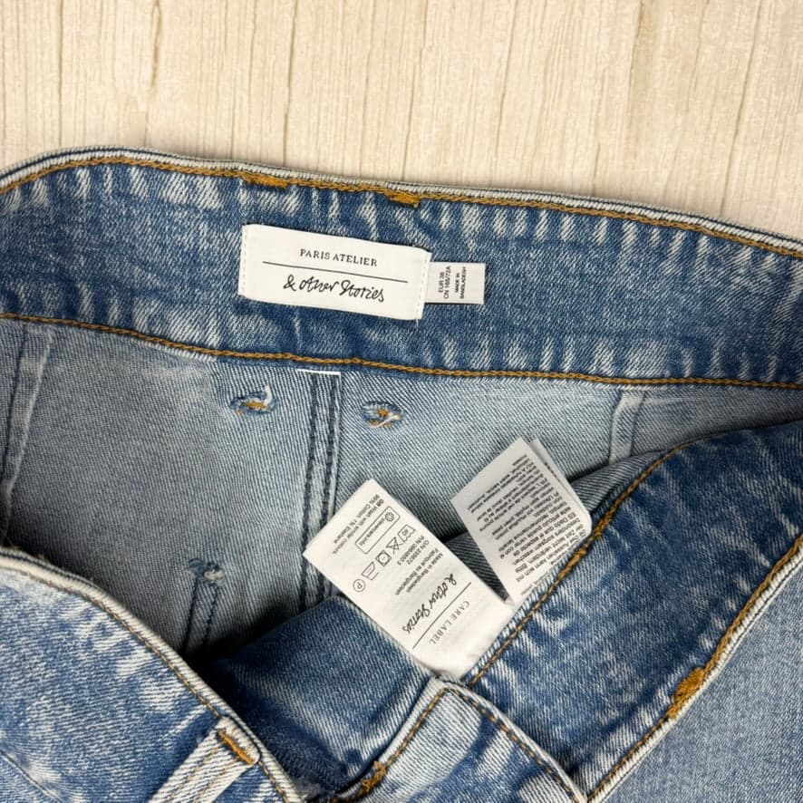 & Other Stories Womens Wide Leg Relaxed Jeans - Size 10 — photo 5 of 6