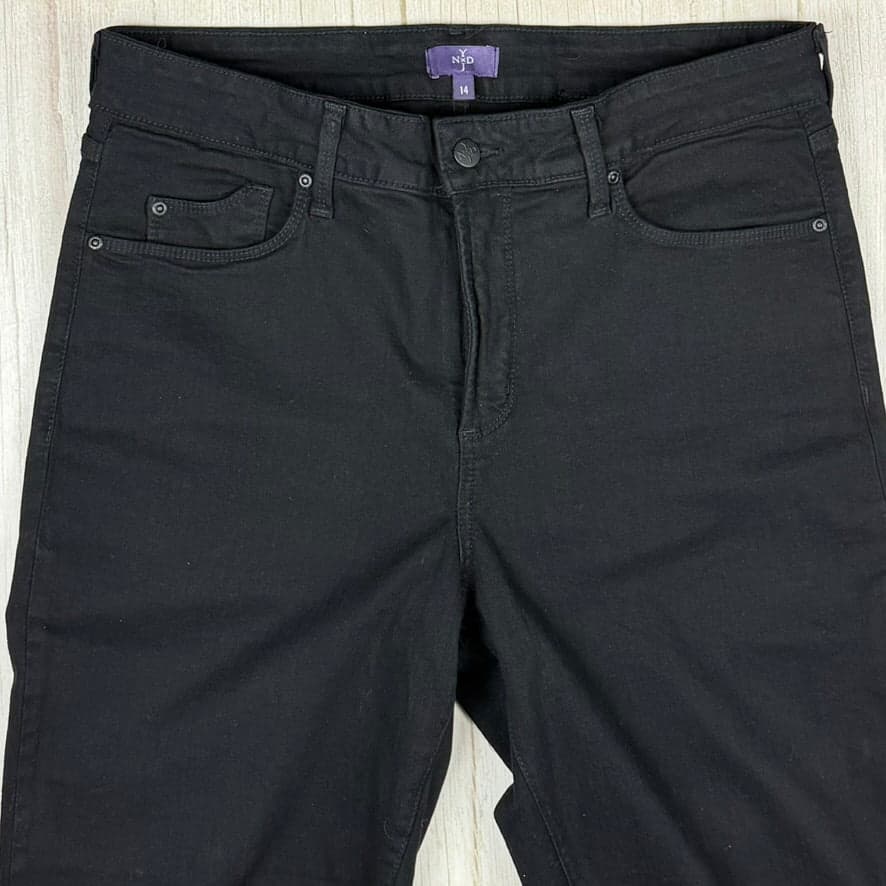 NYDJ Black Stretch Ankle Jeans -Size 14 US or 18 AU — photo 3 of 7