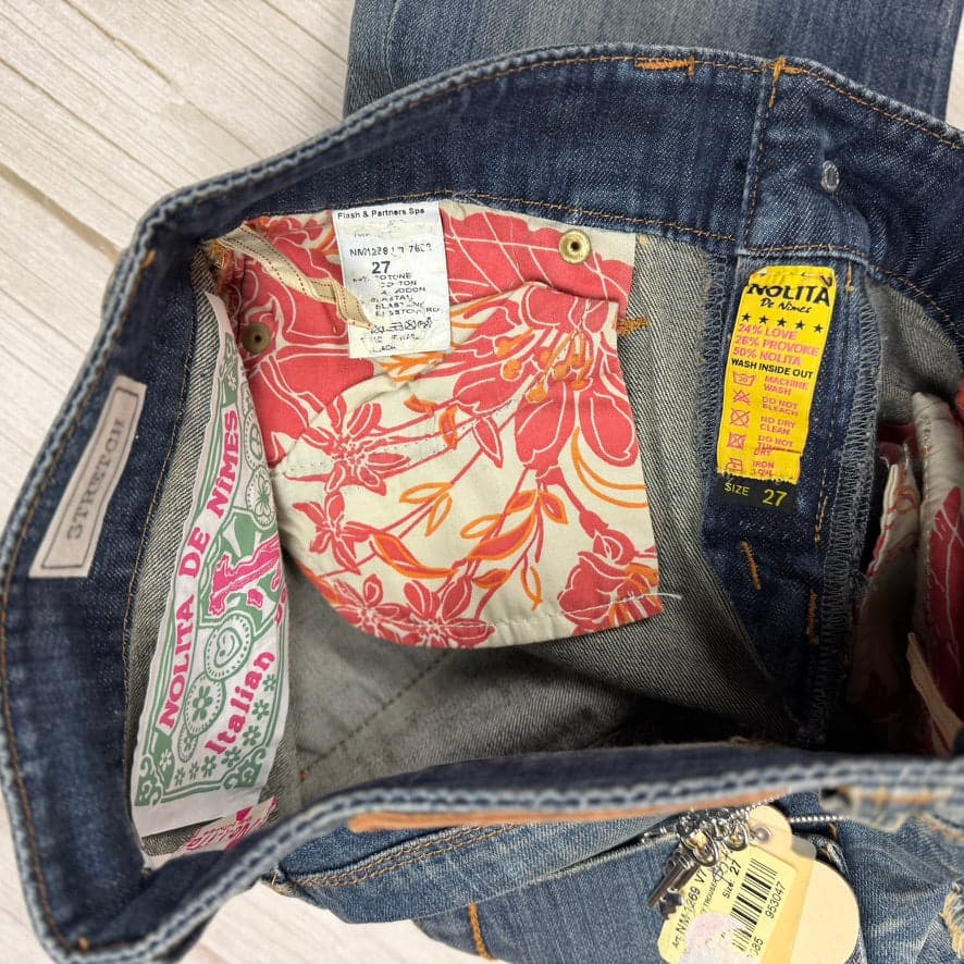 NWT Nolita - Stunning 'Hippie Flare' Low Rise Jeans -Size 27 — photo 7 of 8