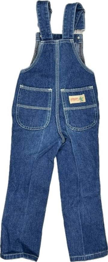 Vintage 1970's 'Hoppers' Australian Made Dungaree Overalls - Size 2Y — photo 2 of 7