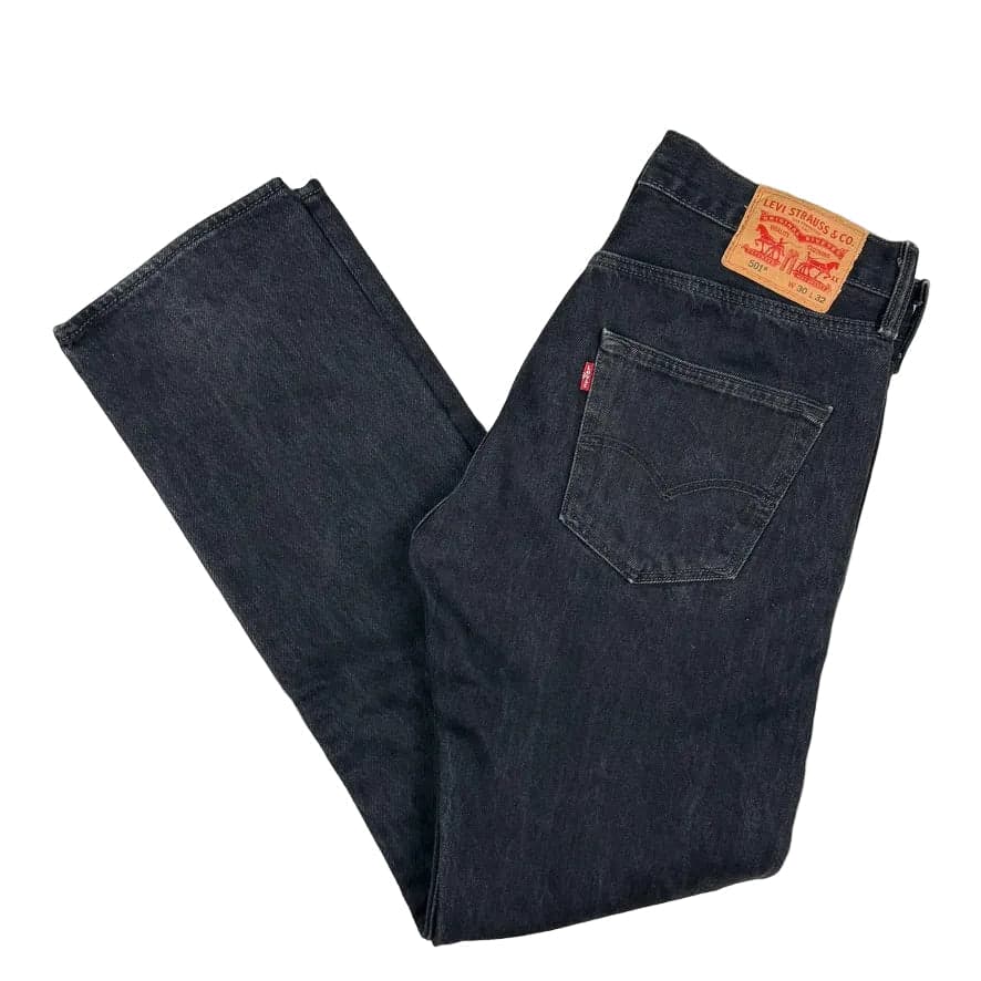 Levis 501 Aged Black Button Fly Jeans -Size 30/32 — photo 2 of 7