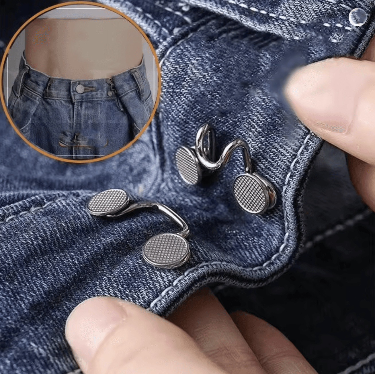Waist Cinch 32mm Set Silver Design Repair Kit - Mending is better than ending! — photo 5 of 6
