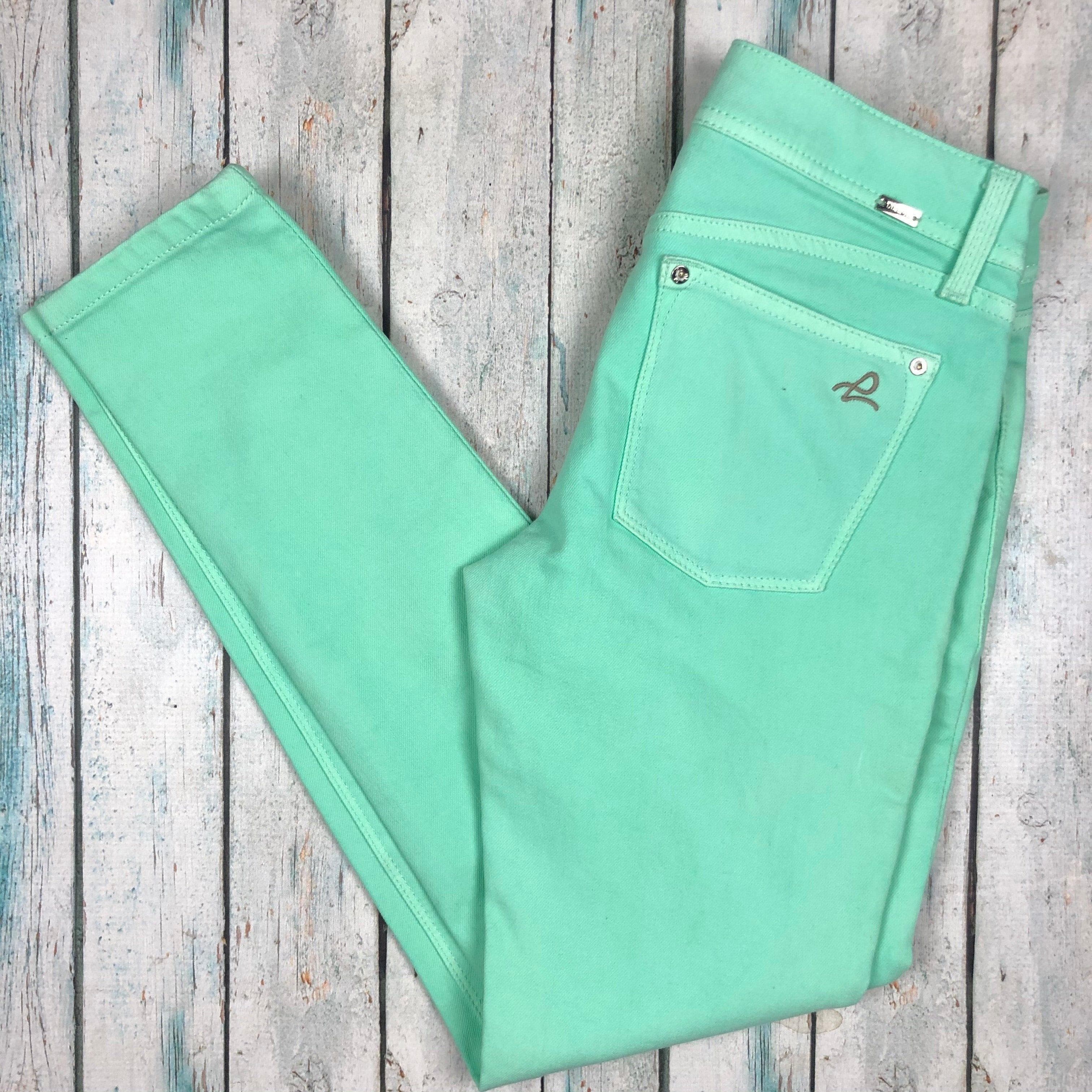DL1961 'Emma' Stretch Lime Green Skinny Jeans -Size 25" / 7AU — photo 4 of 5