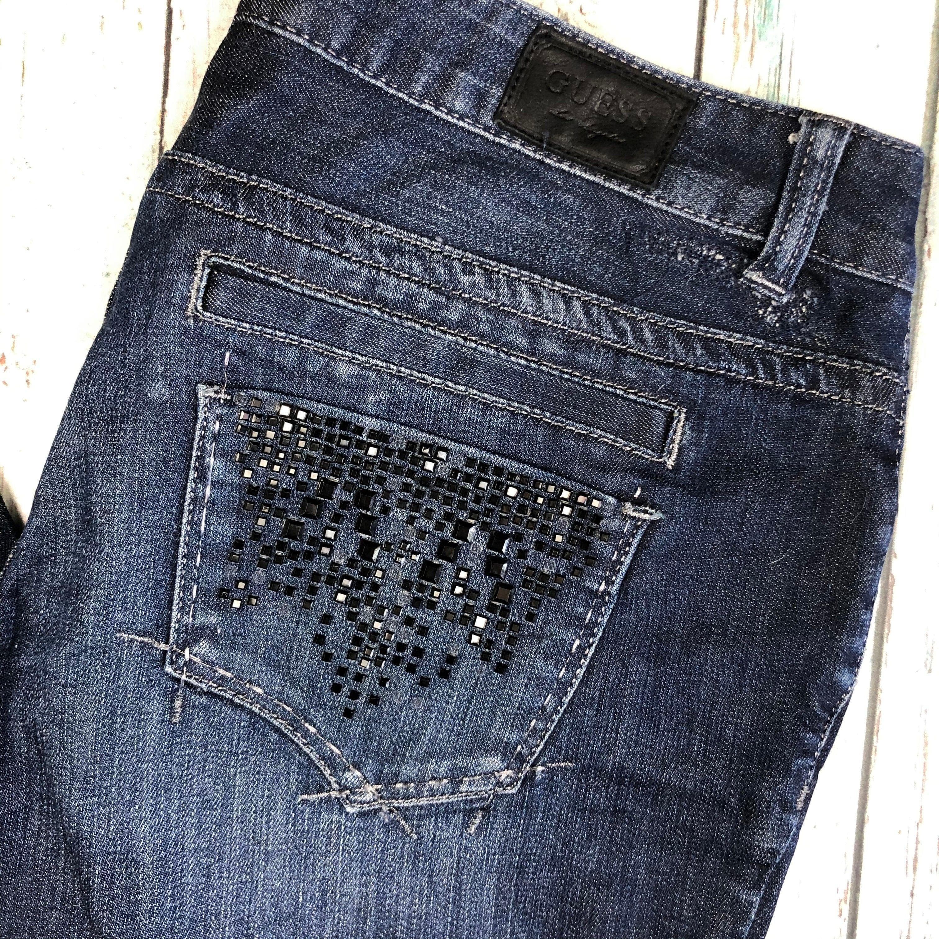 Guess 'Starlet Skinny' Crystal Pocket Jeans Size - 29 — photo 3 of 7