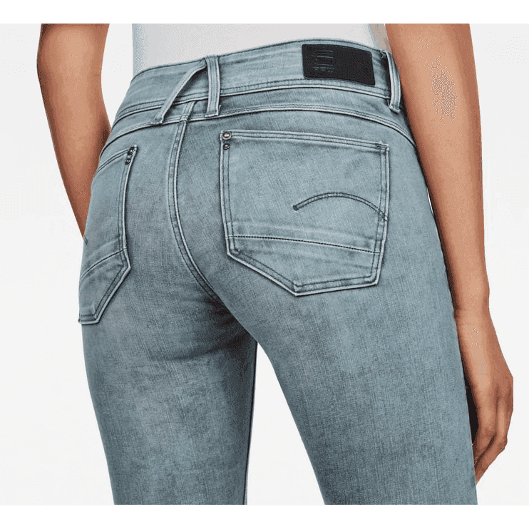 NWT - G Star RAW Womens 'Lynn' Lt Aged Mid Skinny Jeans -Size 27/32 — photo 2 of 8