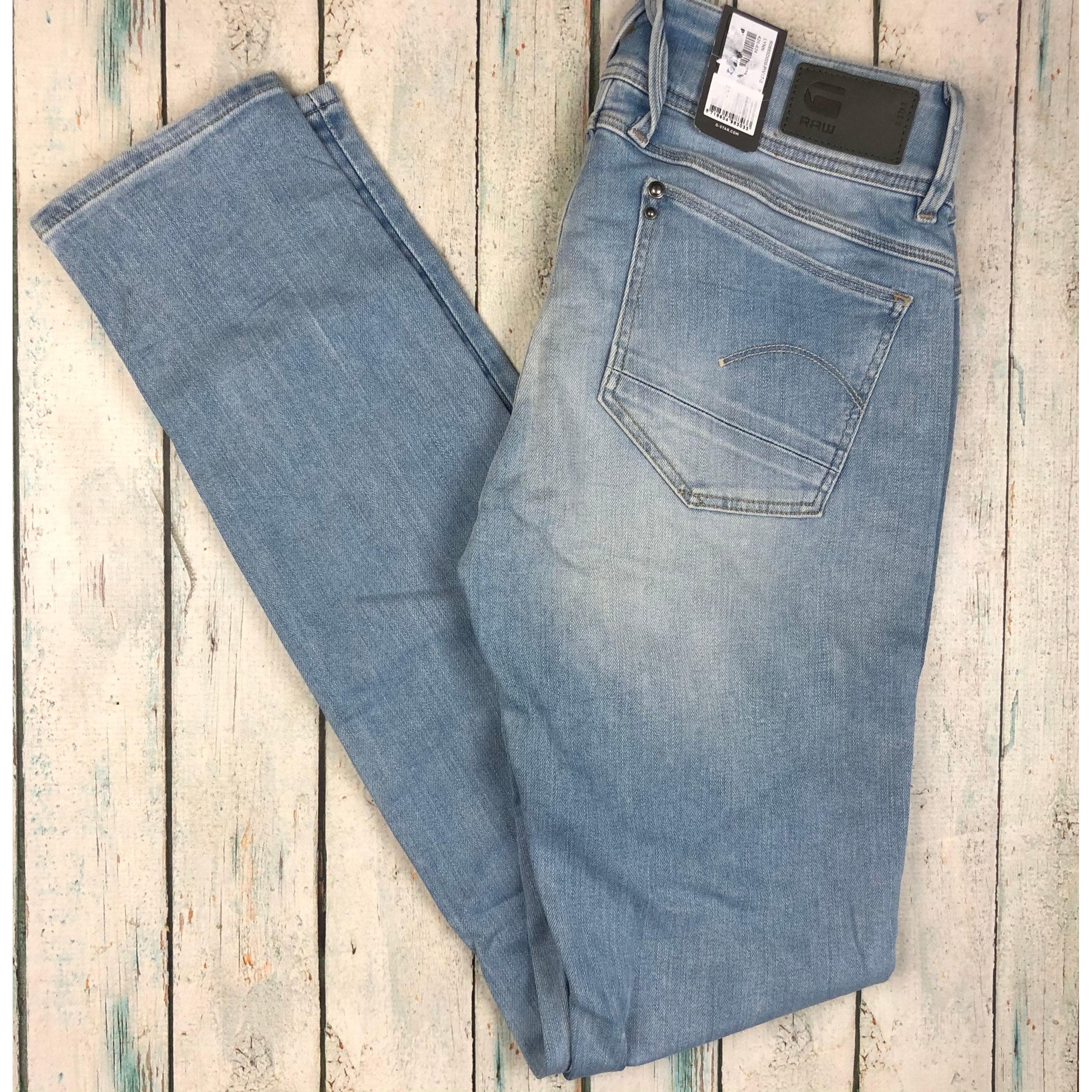 NWT - G Star RAW Womens 'Lynn' Lt Aged Mid Skinny Jeans -Size 27/32 — photo 3 of 8