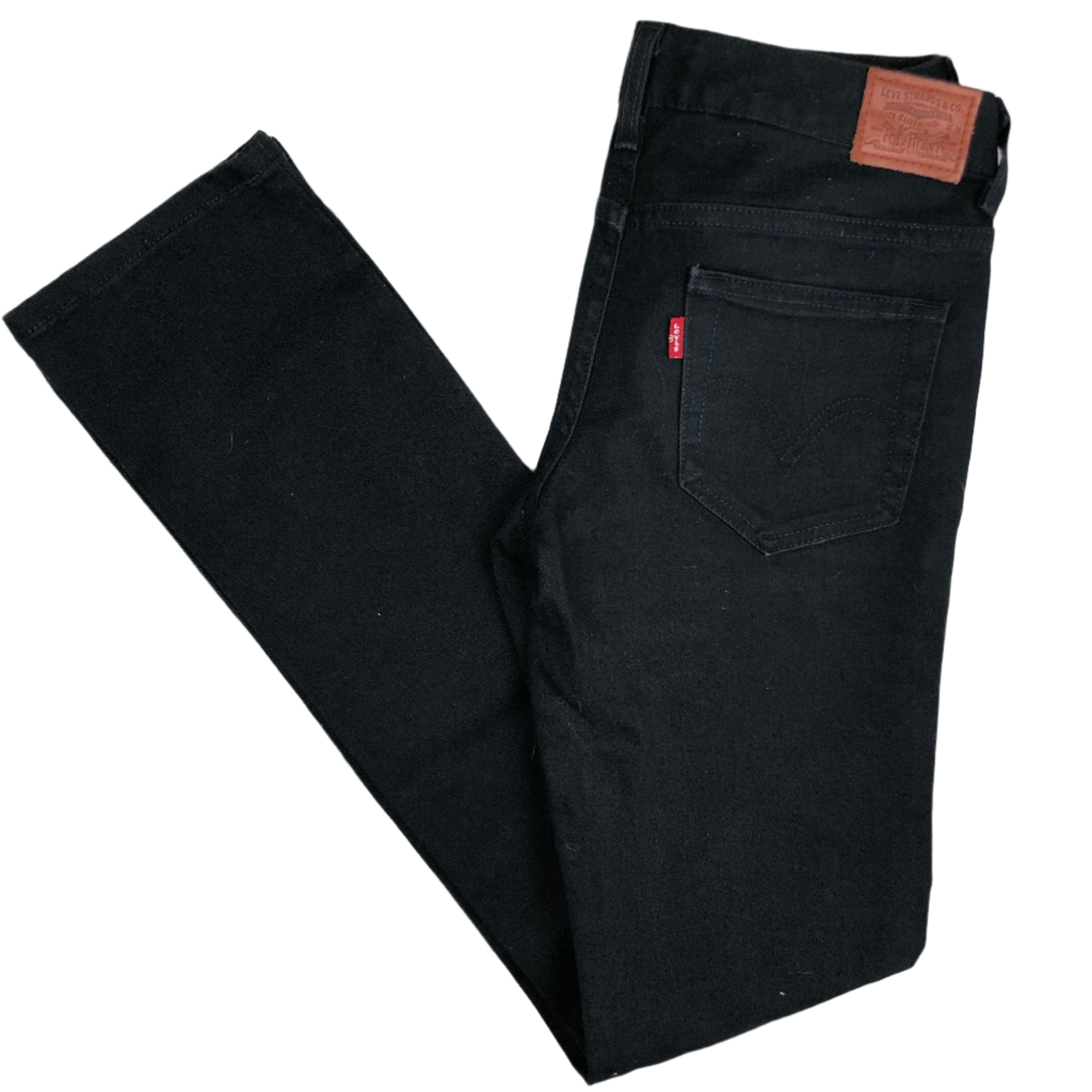 Levis 833 Black Ladies Y2K Slim Leg Jeans -Size 9 — photo 1 of 4
