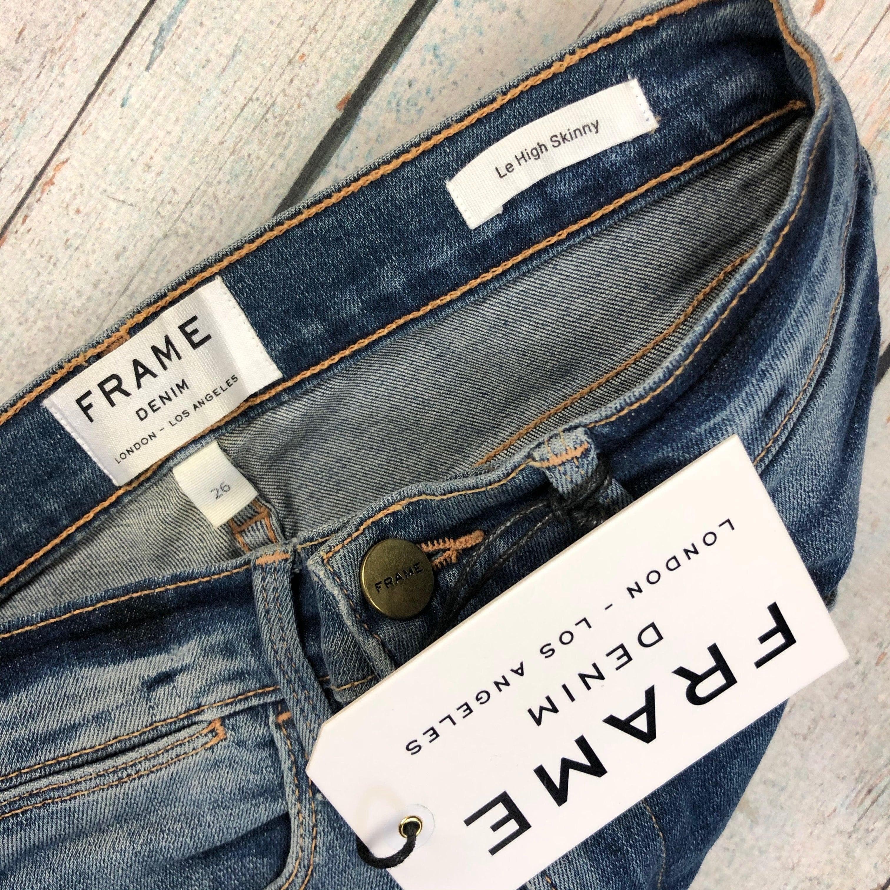 NWT- Frame Denim 'Le High Skinny' Stretch Jeans RRP $365 -Size 26 — photo 8 of 8