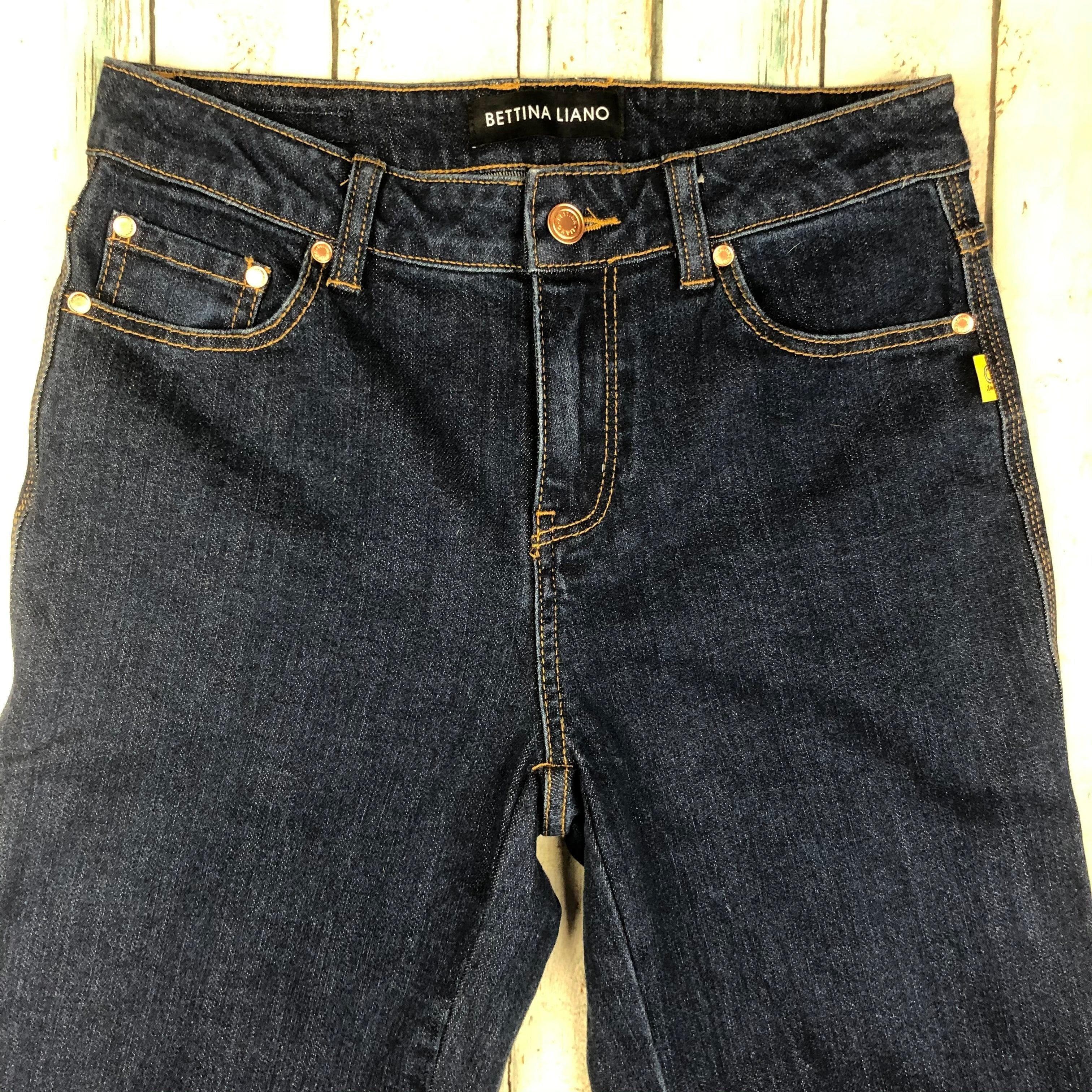 Bettina Liano Dark Wash High Rise Cropped Jeans- Size 26 — photo 2 of 5