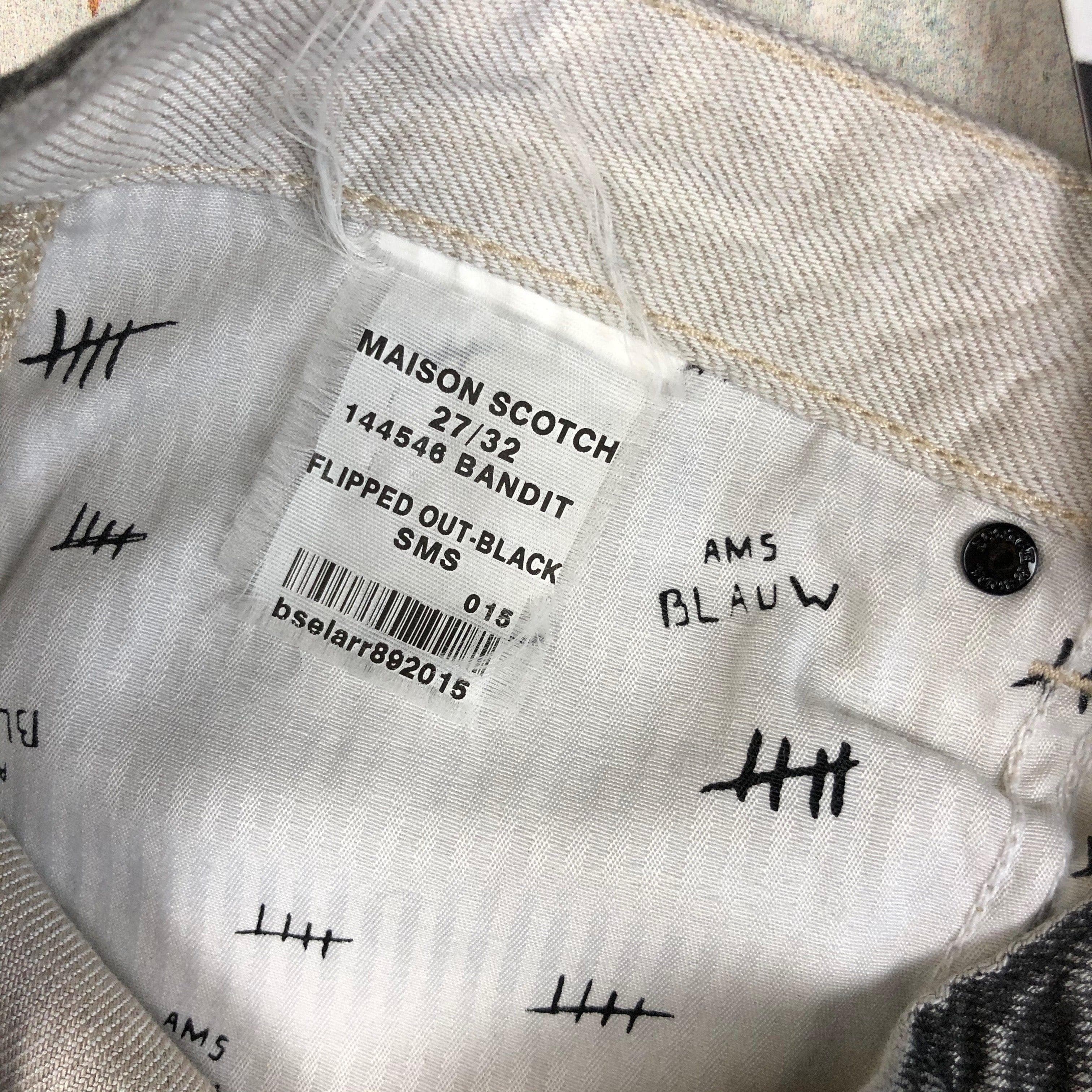NWT - Maison Scotch 'Bandit' Cotton/Linen Boyfriend Jeans- Size 27 — photo 6 of 7
