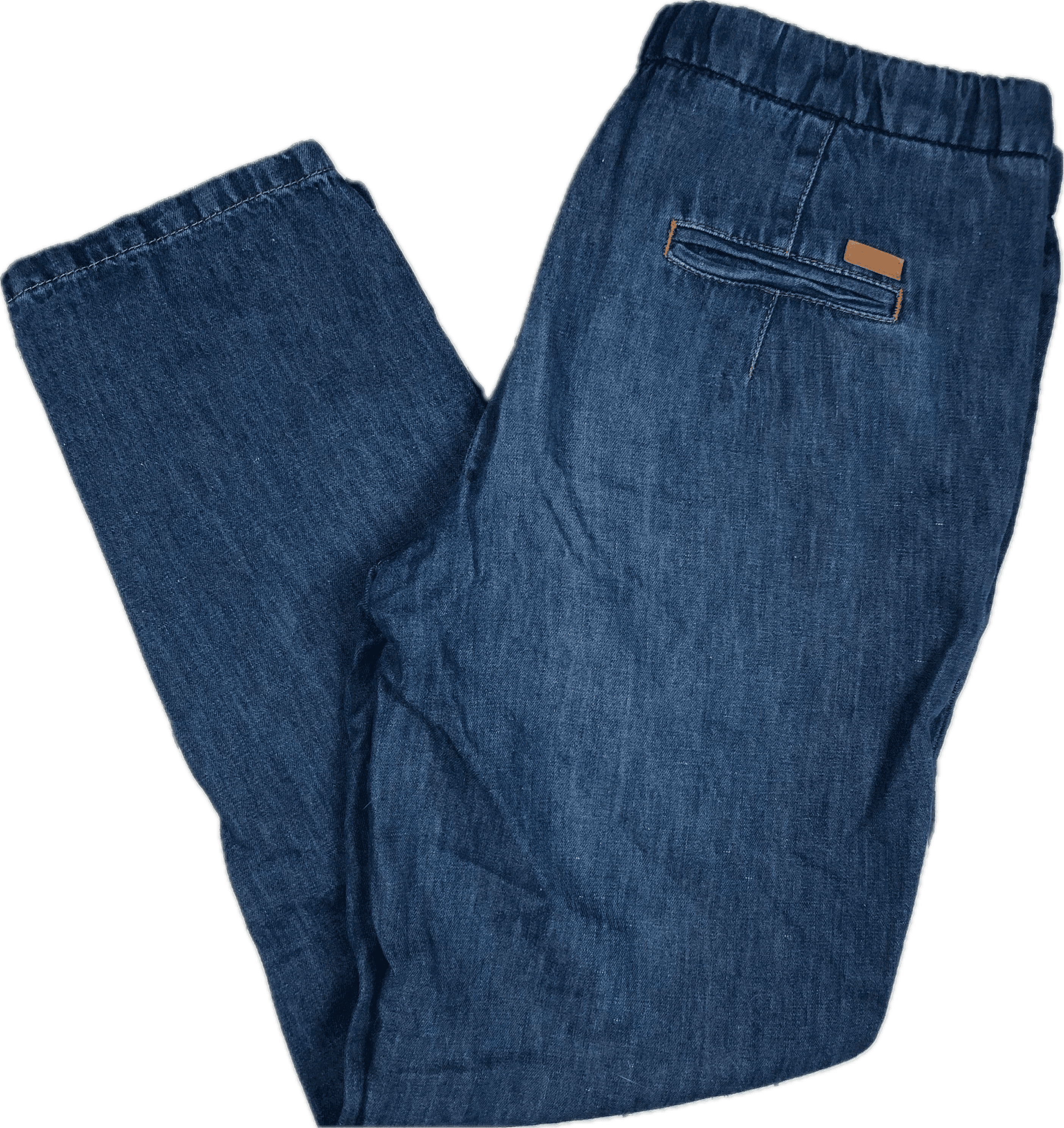 Massimo Dutti Track Style Pull on Jeans -Size 10 — photo 1 of 6