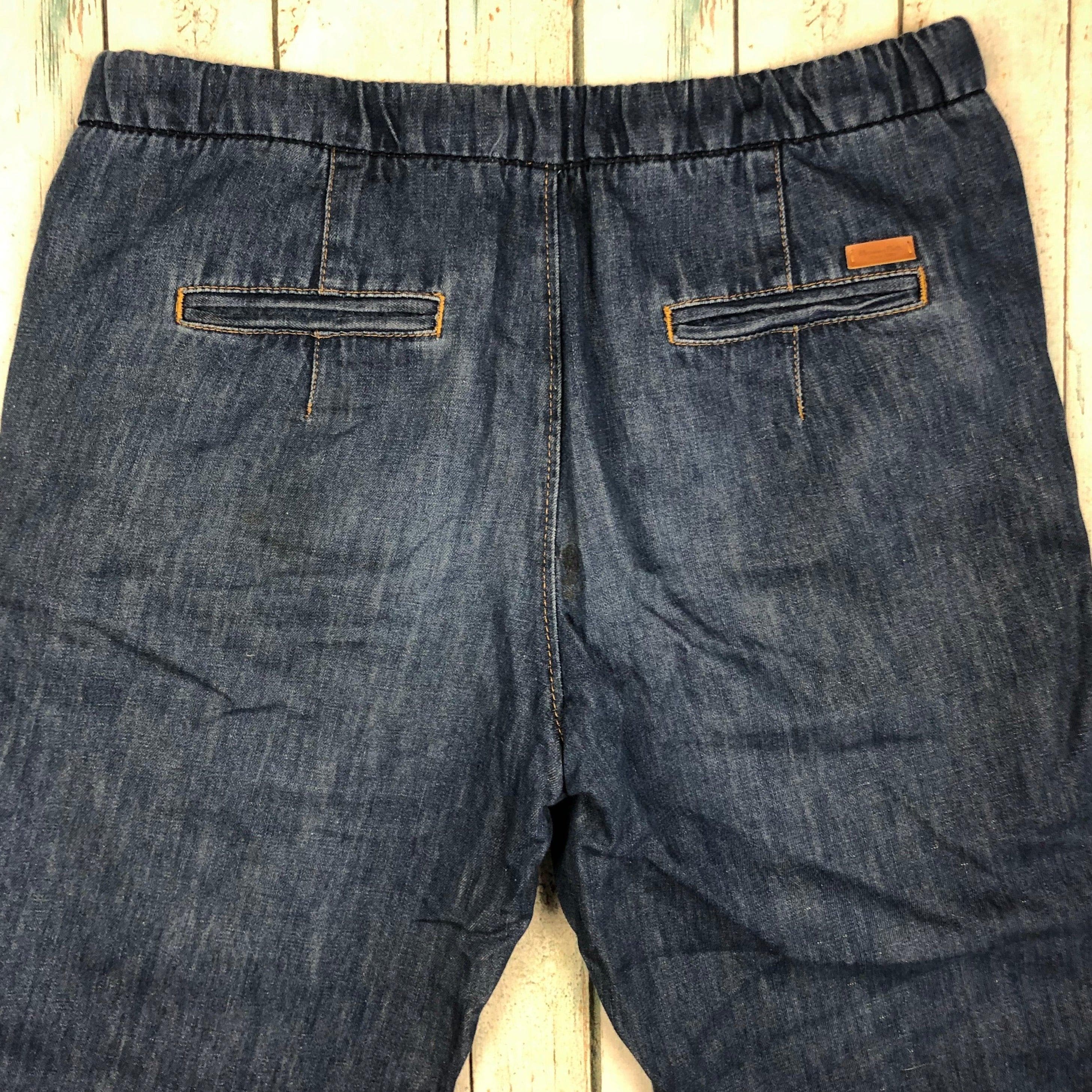 Massimo Dutti Track Style Pull on Jeans -Size 10 — photo 2 of 6