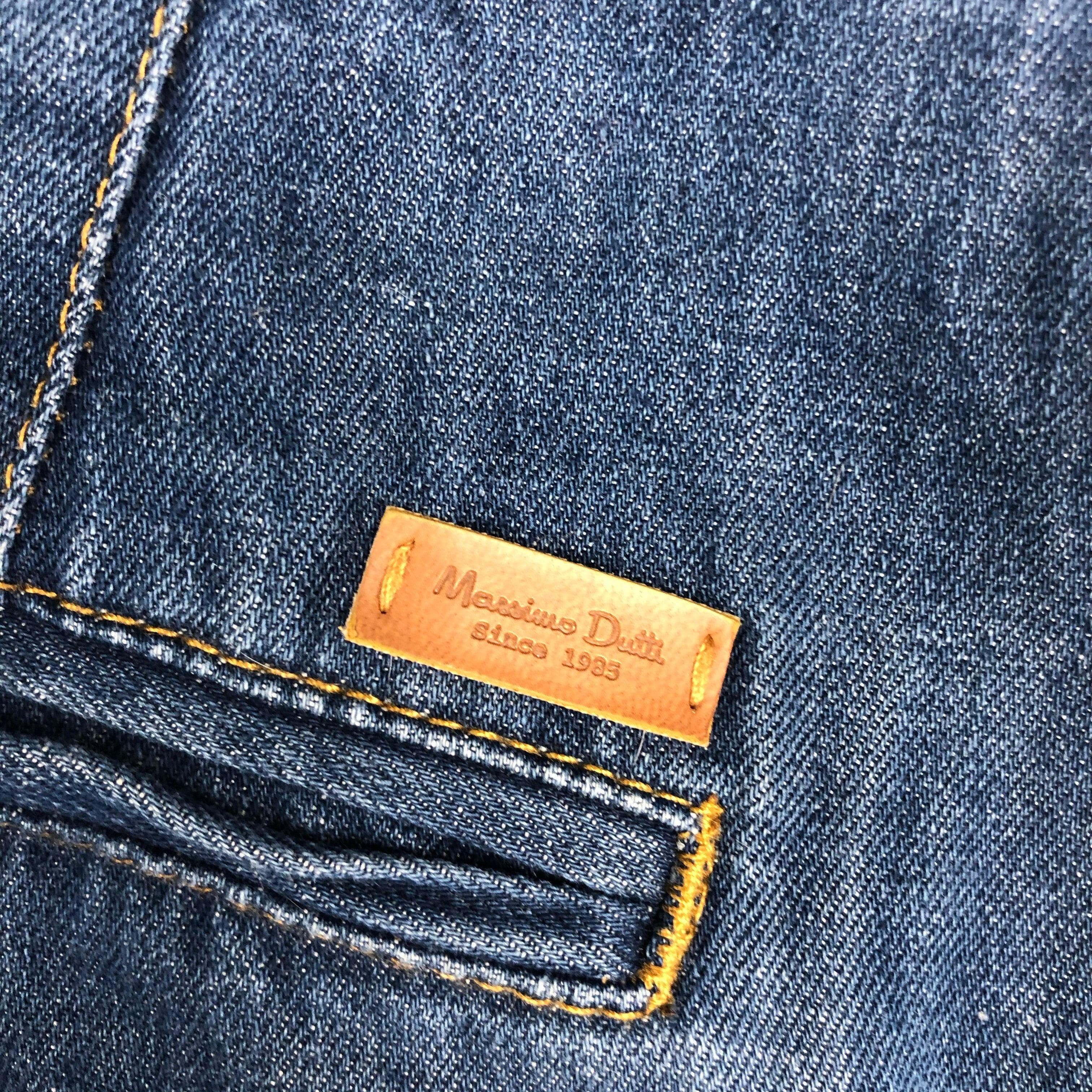 Massimo Dutti Track Style Pull on Jeans -Size 10 — photo 5 of 6