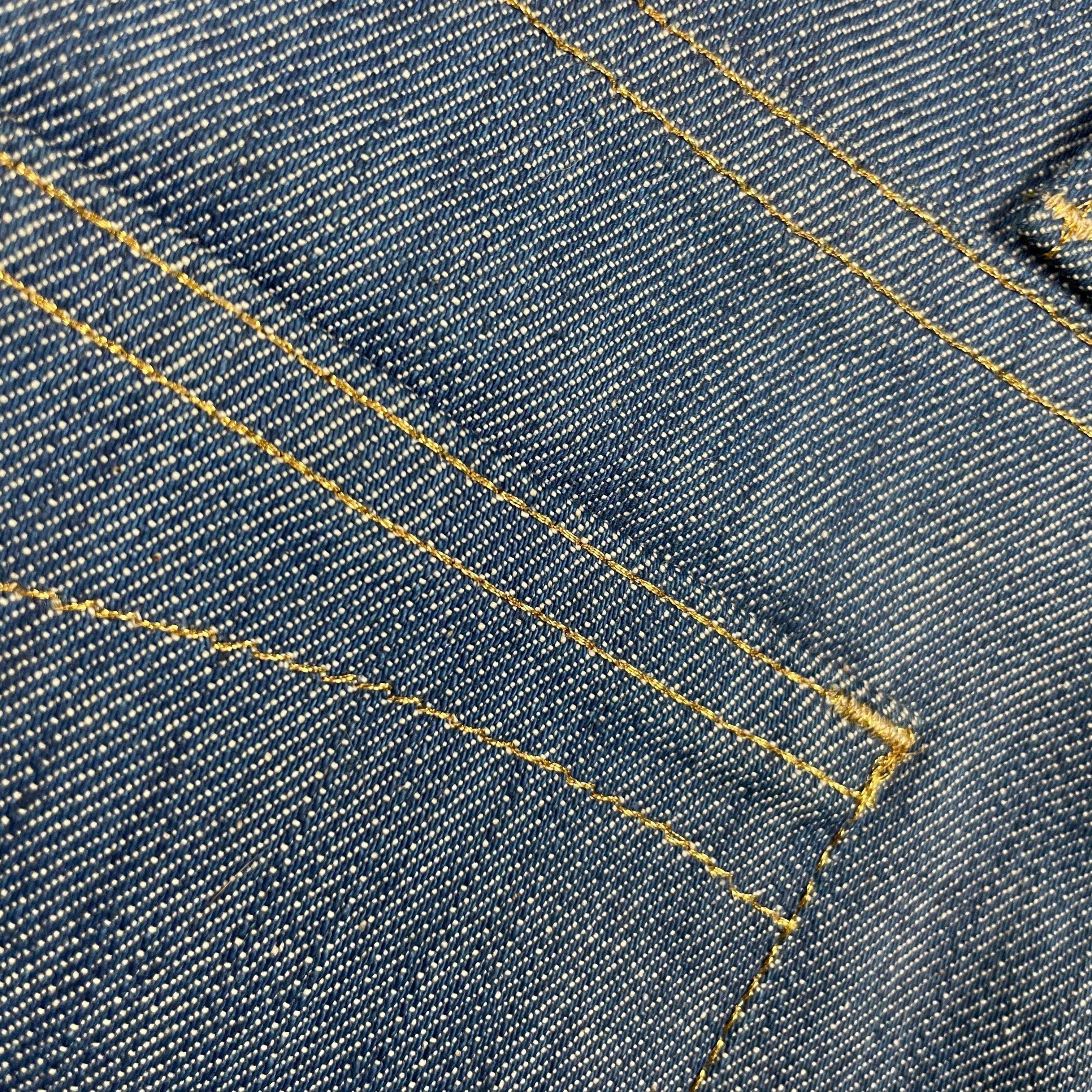 Superfine Cigarette Leg Slim Fit Italian Jeans -Size 27 — photo 4 of 10