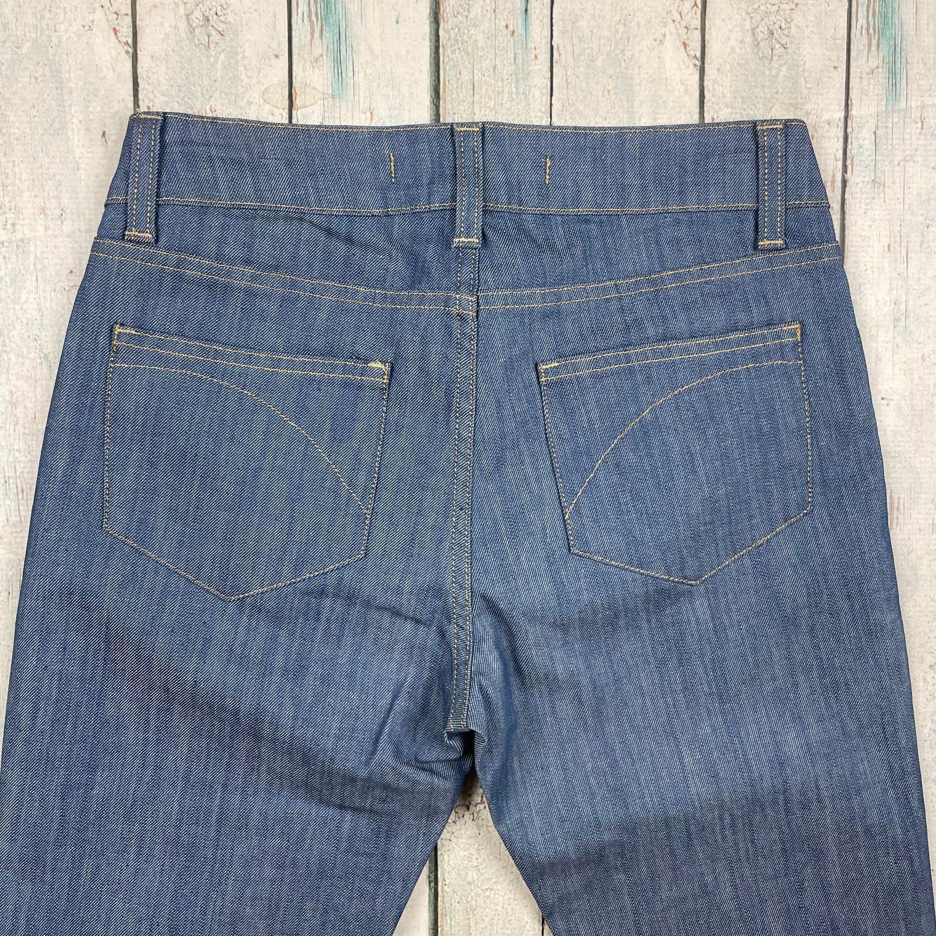 Superfine Cigarette Leg Slim Fit Italian Jeans -Size 27 — photo 8 of 10