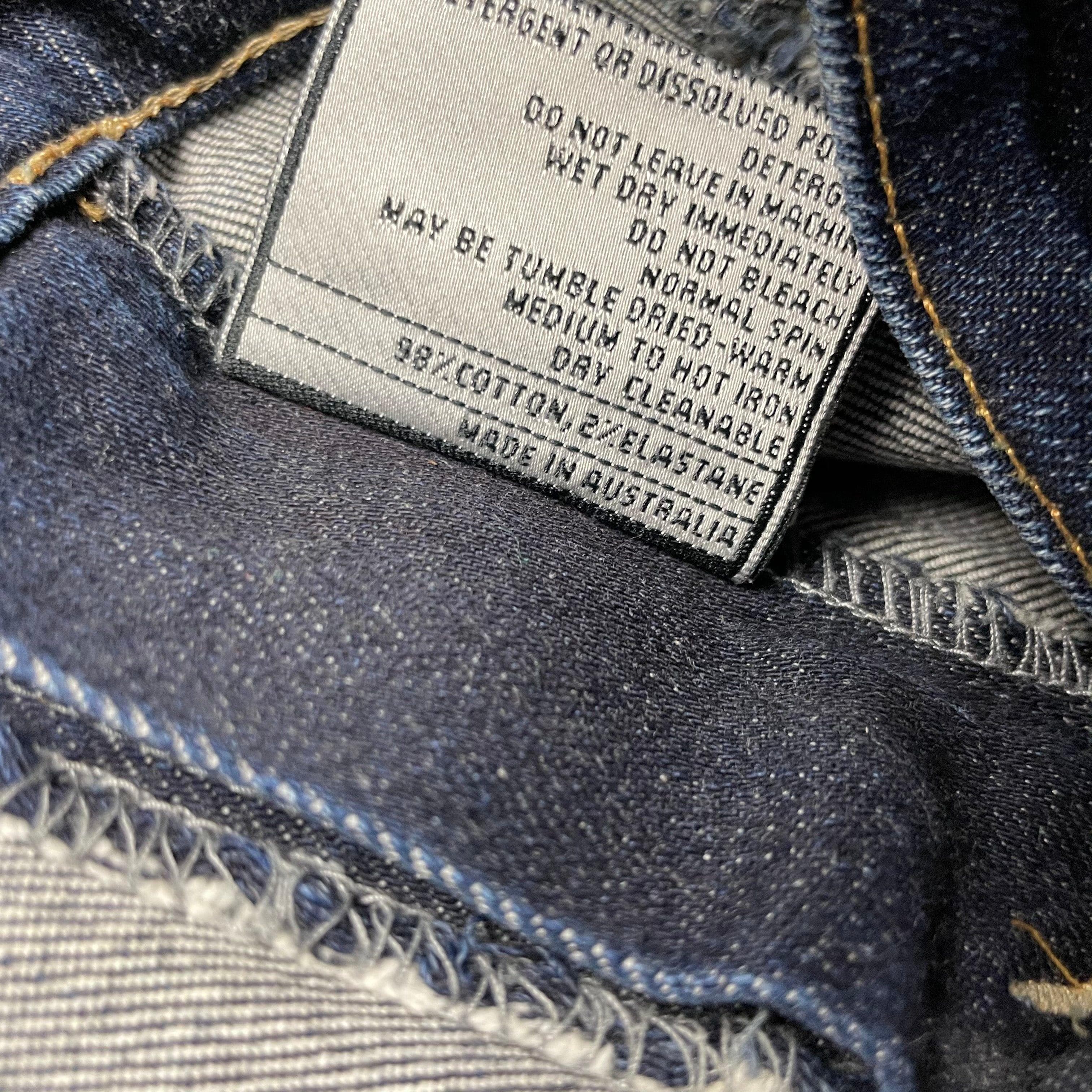 Australian Made Vintage 90's Lee Ladies Low Bootcut Jeans- Size 10 — photo 4 of 7