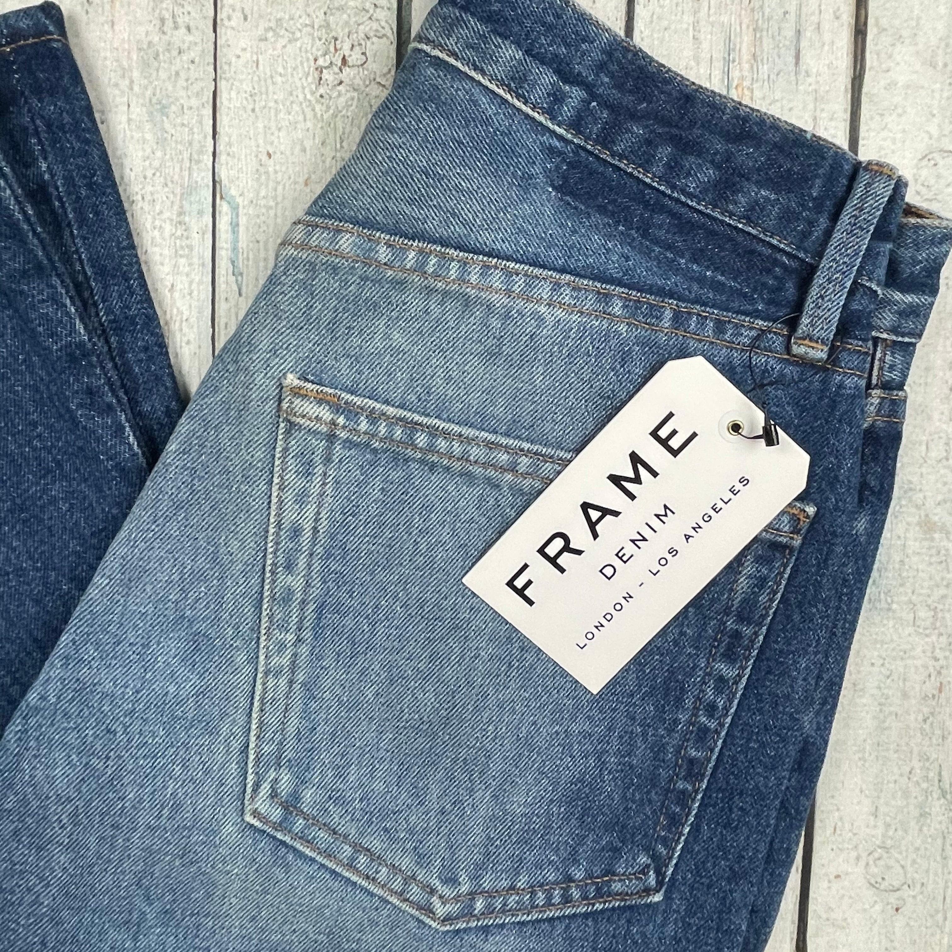 NWT- Frame Denim 'Rigid Re- Release Le Crop Flare' Jeans RRP $409 -Size 25 — photo 6 of 9