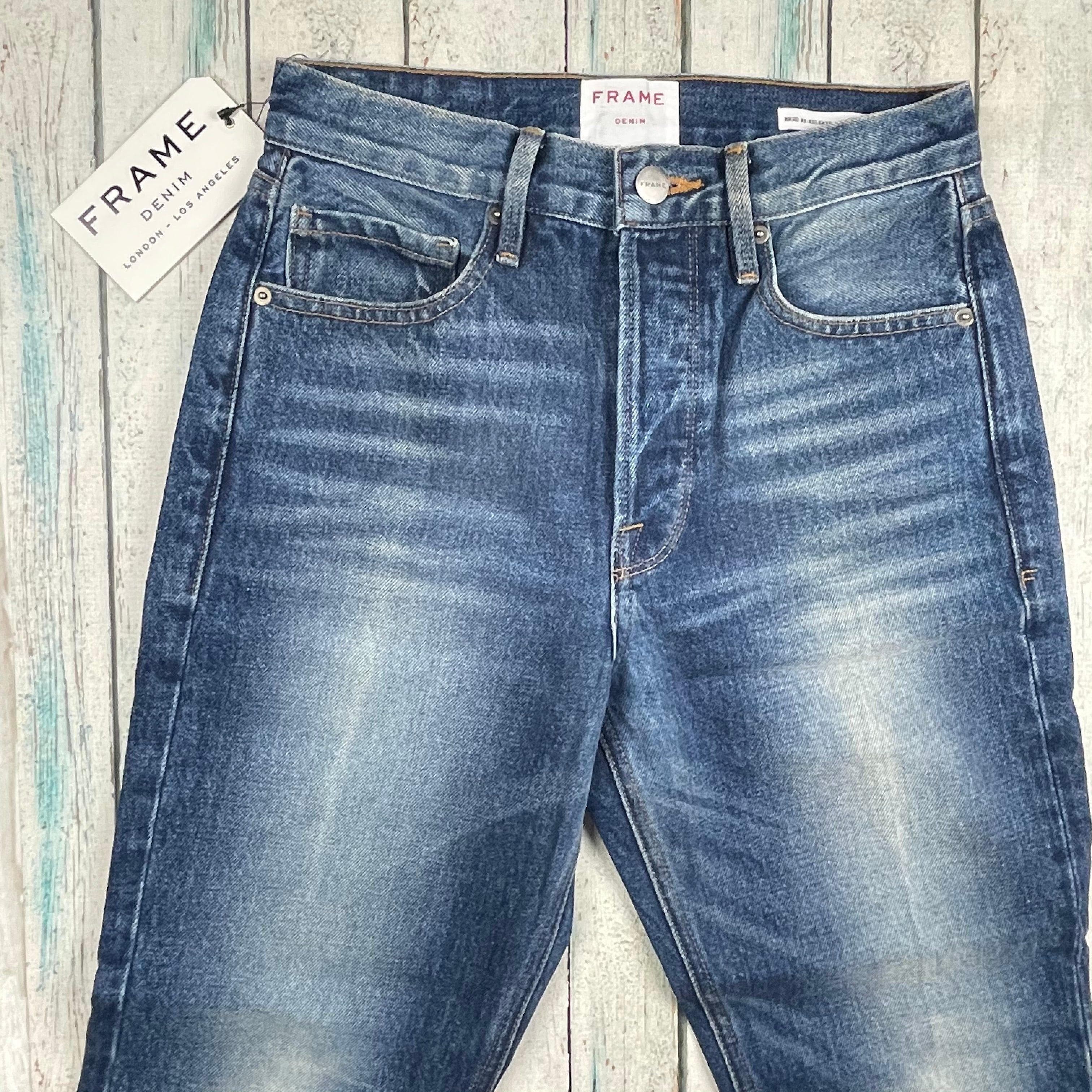 NWT- Frame Denim 'Rigid Re- Release Le Crop Flare' Jeans RRP $409 -Size 25 — photo 7 of 9
