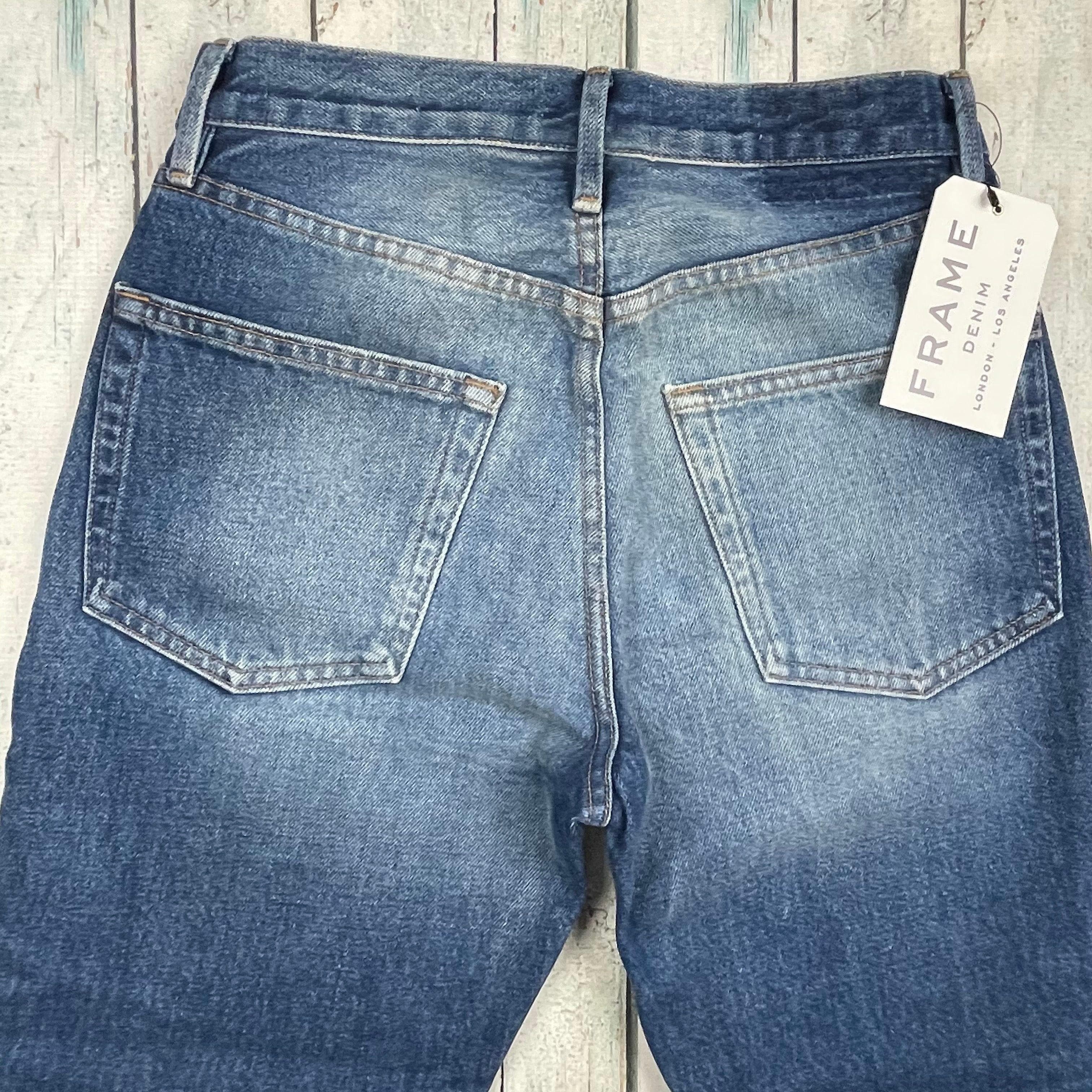 NWT- Frame Denim 'Rigid Re- Release Le Crop Flare' Jeans RRP $409 -Size 25 — photo 9 of 9