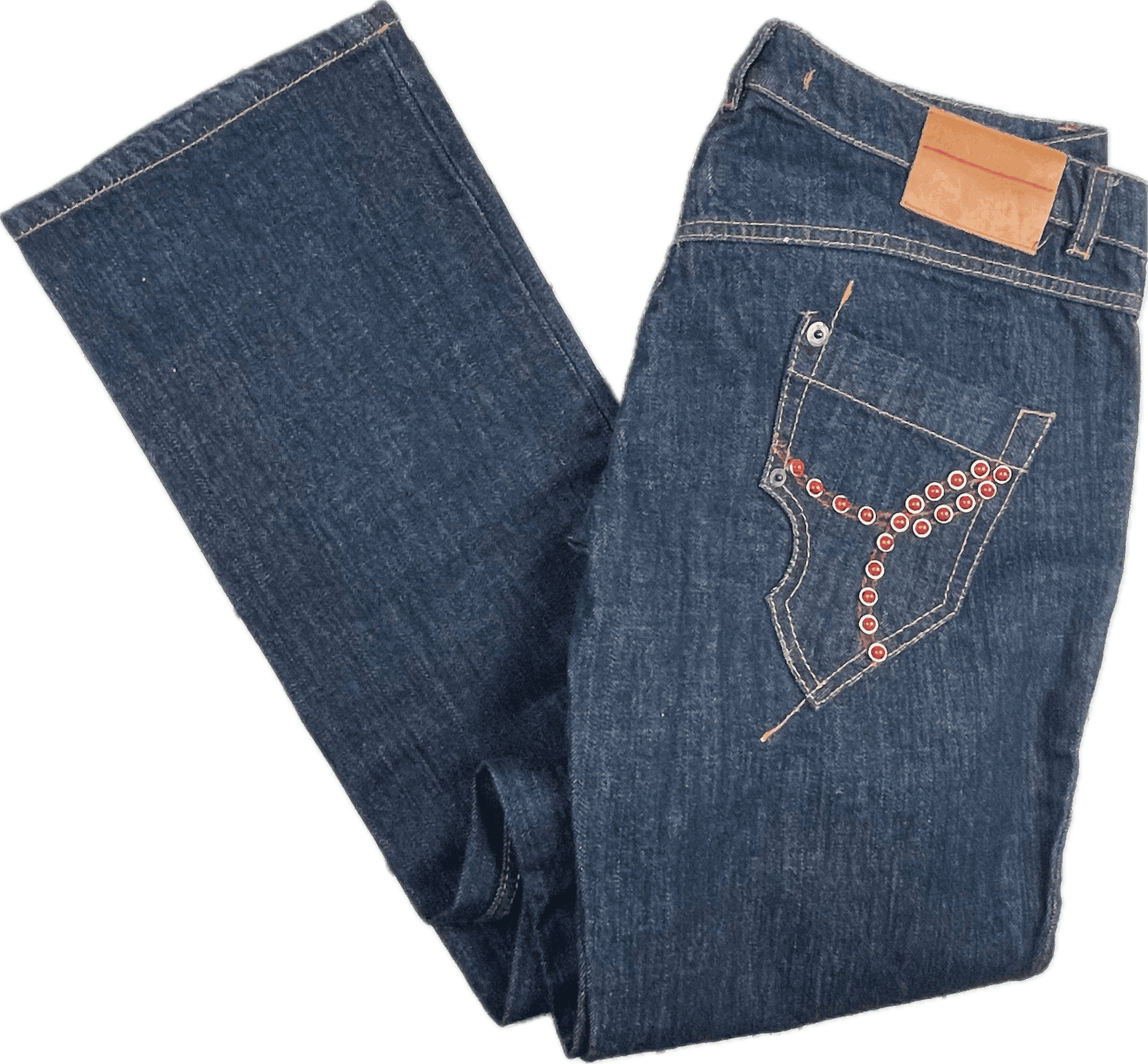 NEW - Against My Killer Italian Low Rise Boot Y2K Jeans -Size 31 — photo 1 of 6