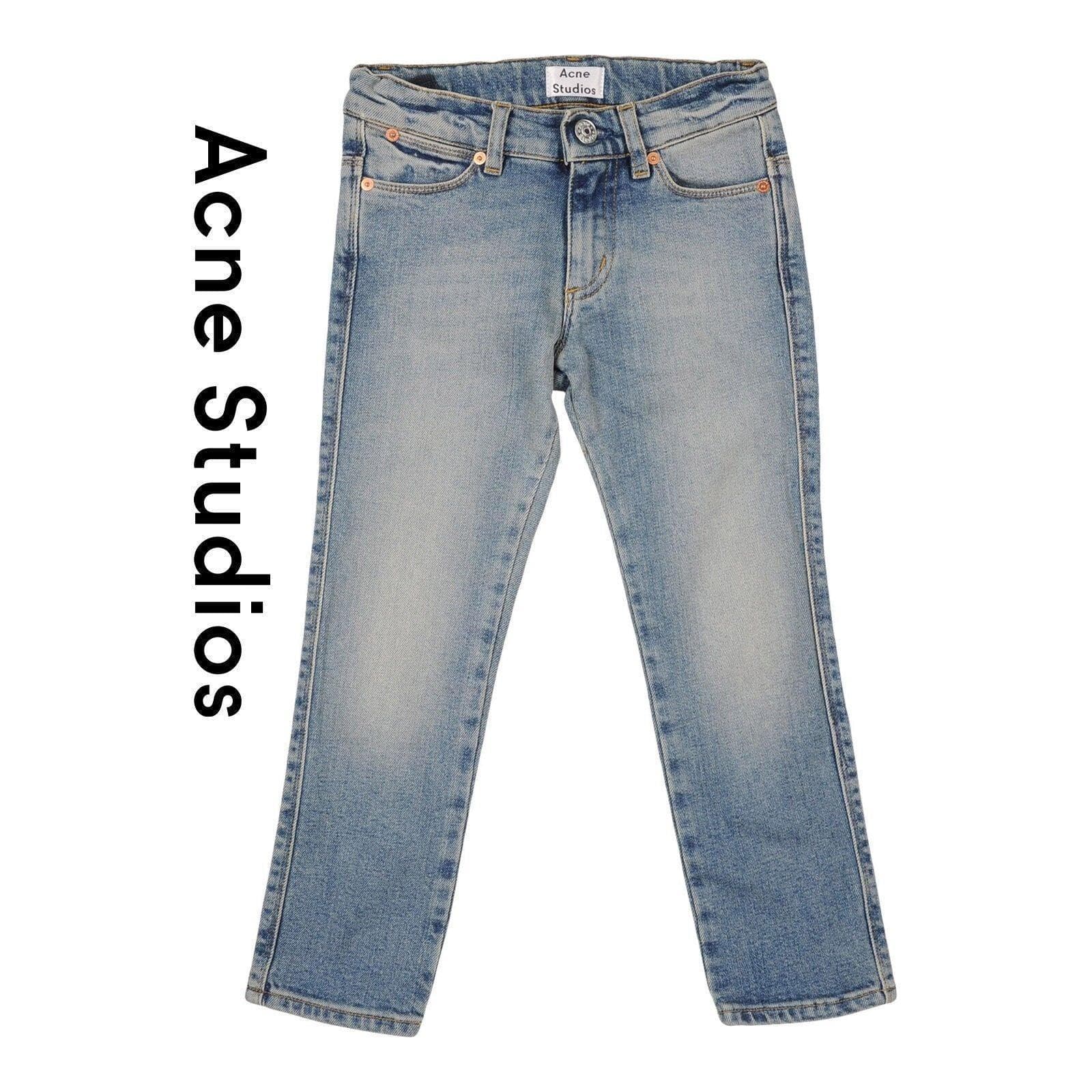 NWT- Kids Acne Studios Mini Max Jeans in Light Vintage Wash - Size 6/8 Years — photo 1 of 2