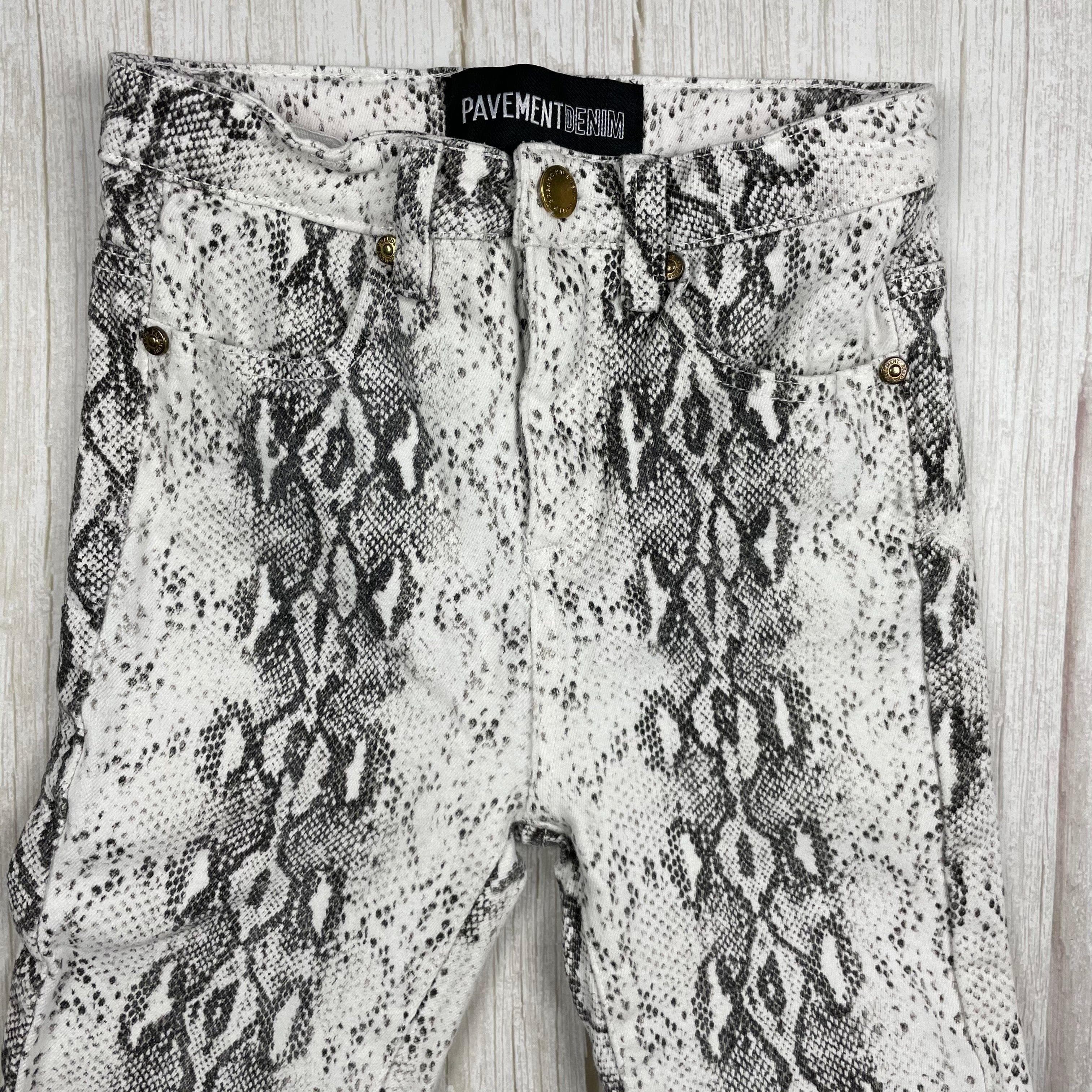 Girls Snakeskin print Jeans by Pavement Denim - Size 10 Years — photo 2 of 7