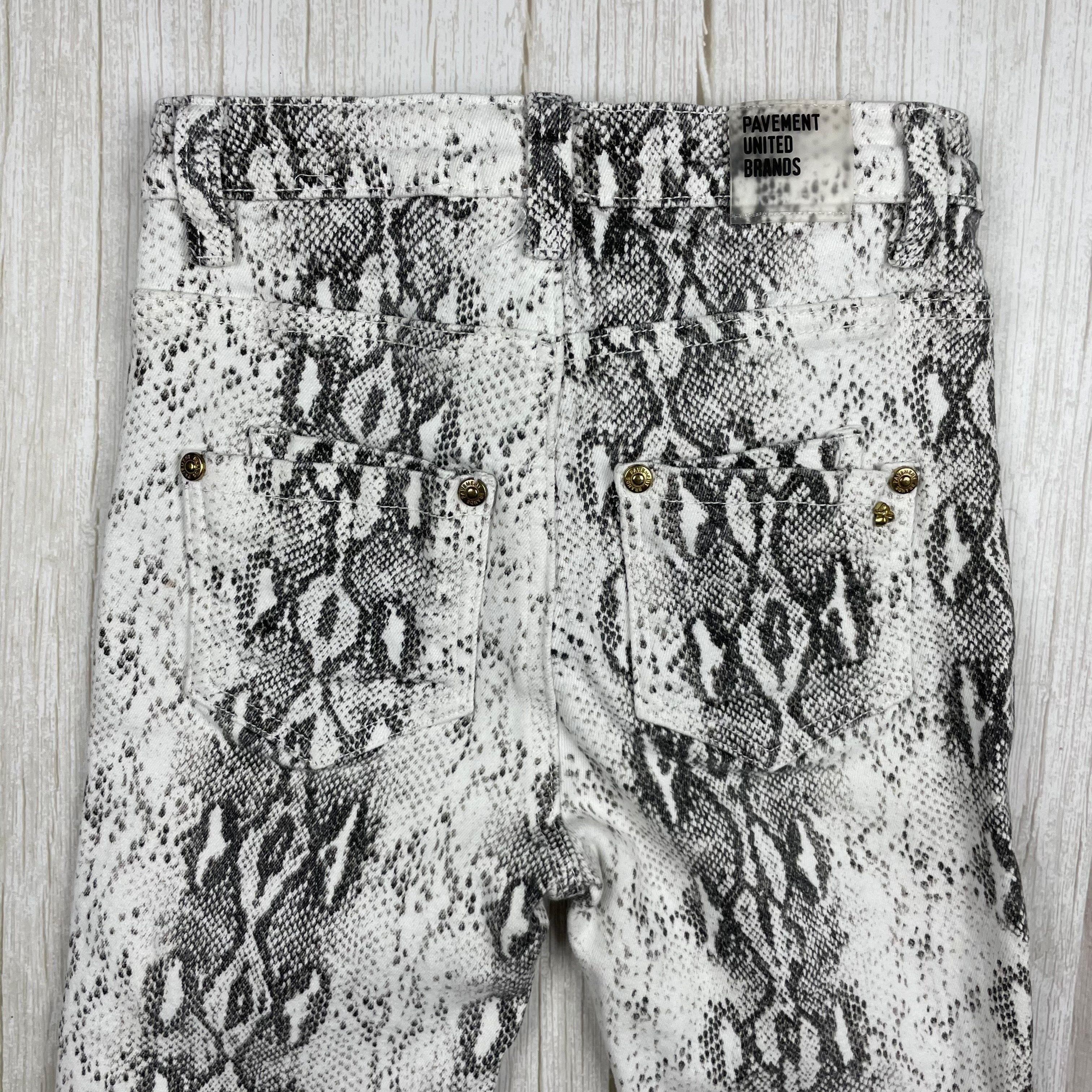 Girls Snakeskin print Jeans by Pavement Denim - Size 10 Years — photo 5 of 7