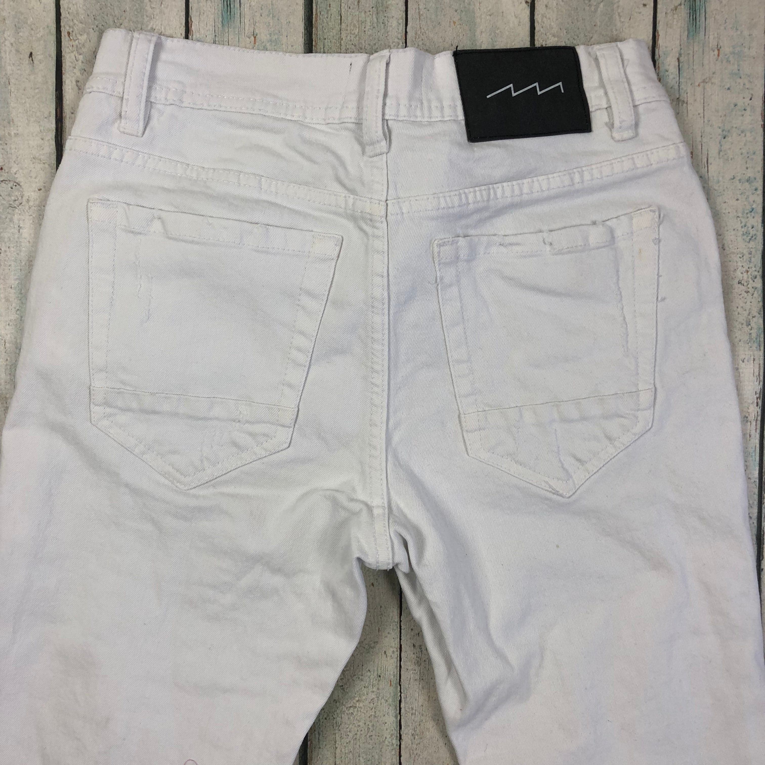 Bandit Jean White Ripped Skinny Jeans -Size 26 — photo 4 of 7