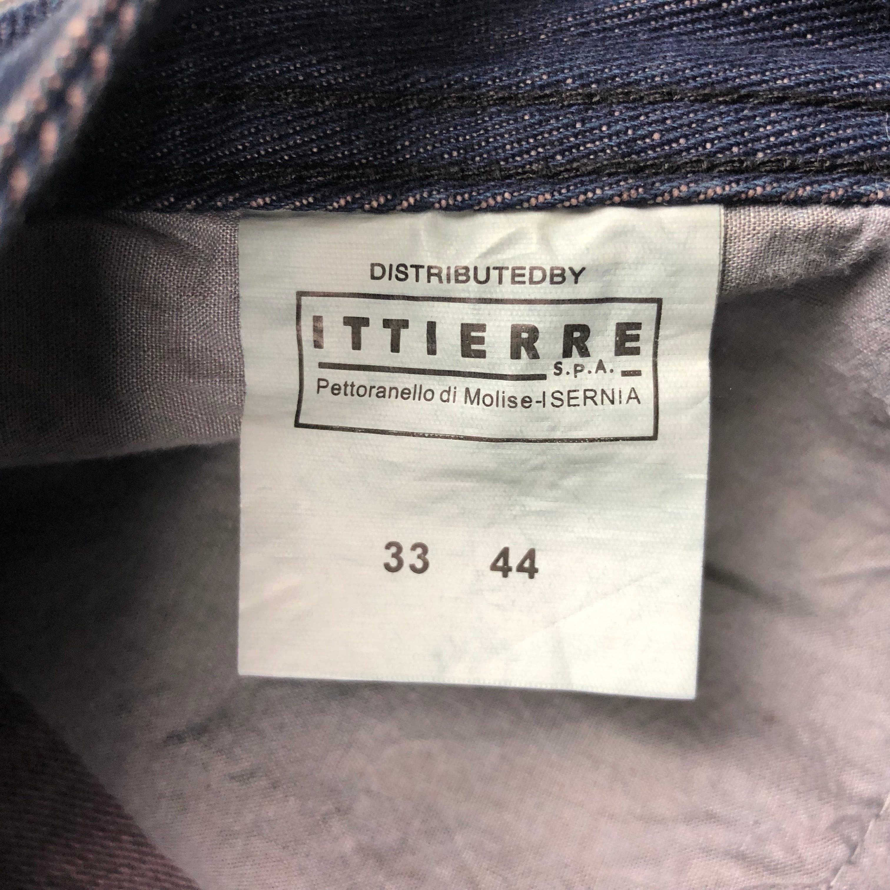 Just Cavalli Italian Dark Wash Distressed Jeans - Size 33 — photo 4 of 7