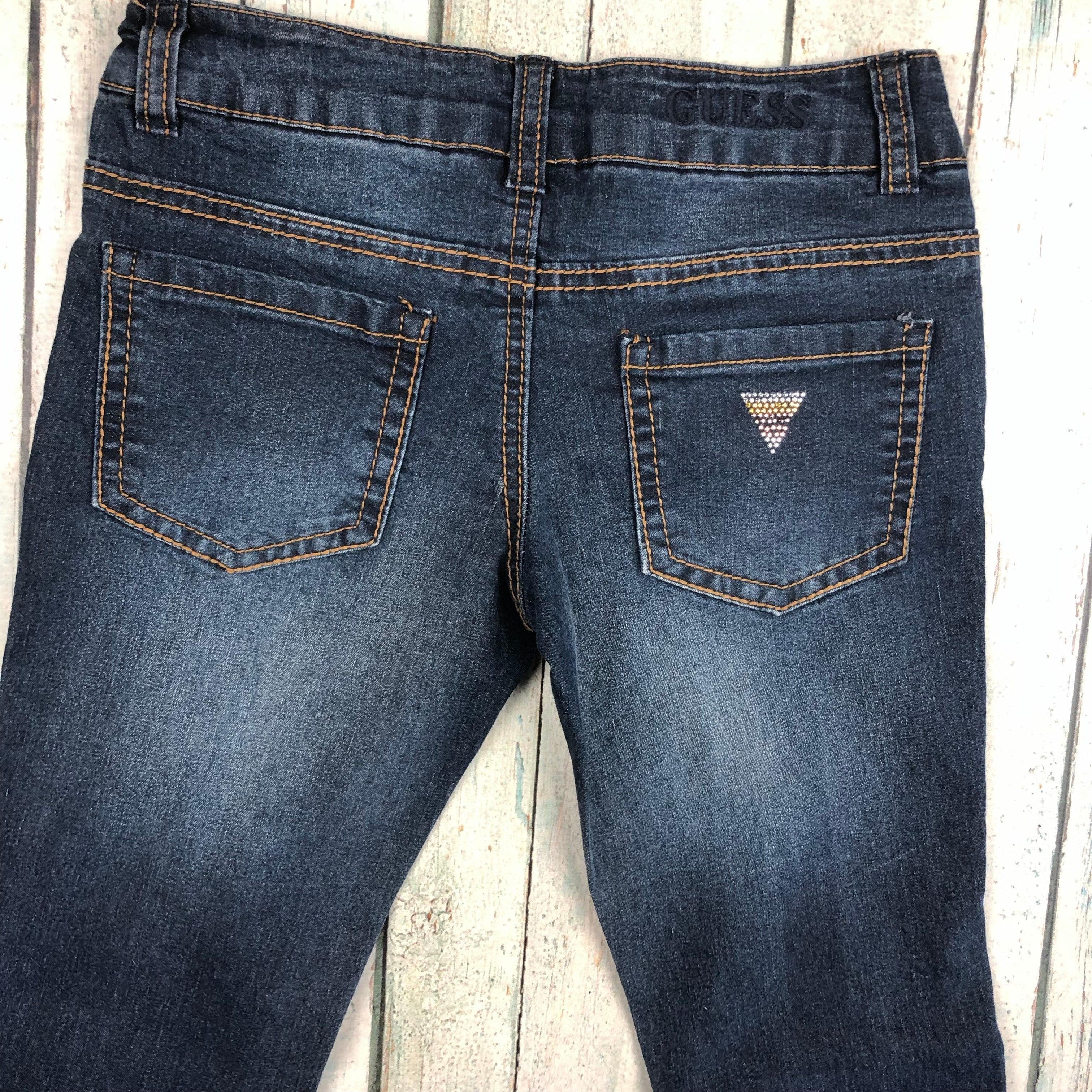 Guess Daredevil Skinny Leg Girls Jeans - Size 8Y — photo 4 of 5