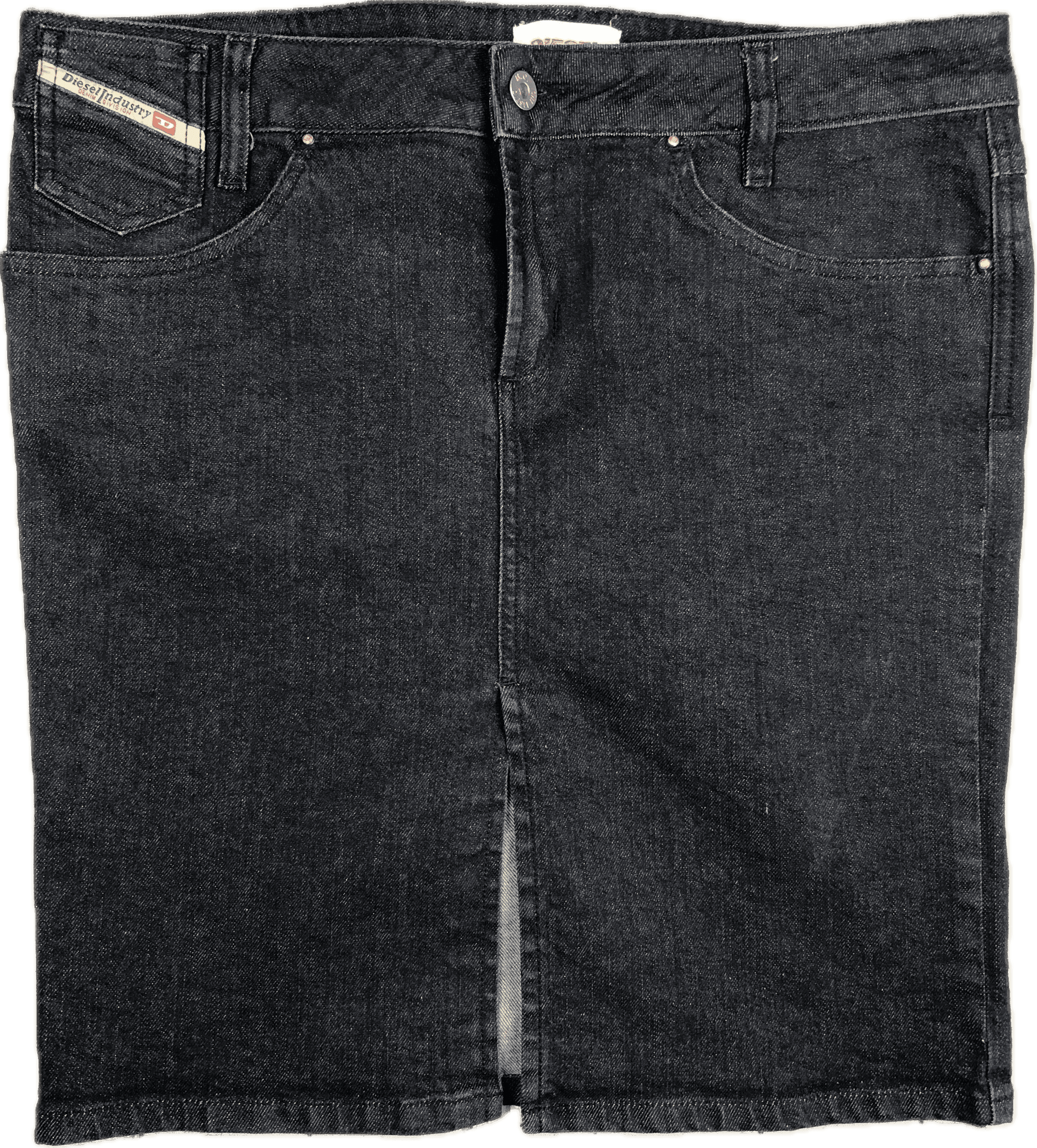 Diesel Italy Stretch Denim Skirt - Size 32 — photo 1 of 9