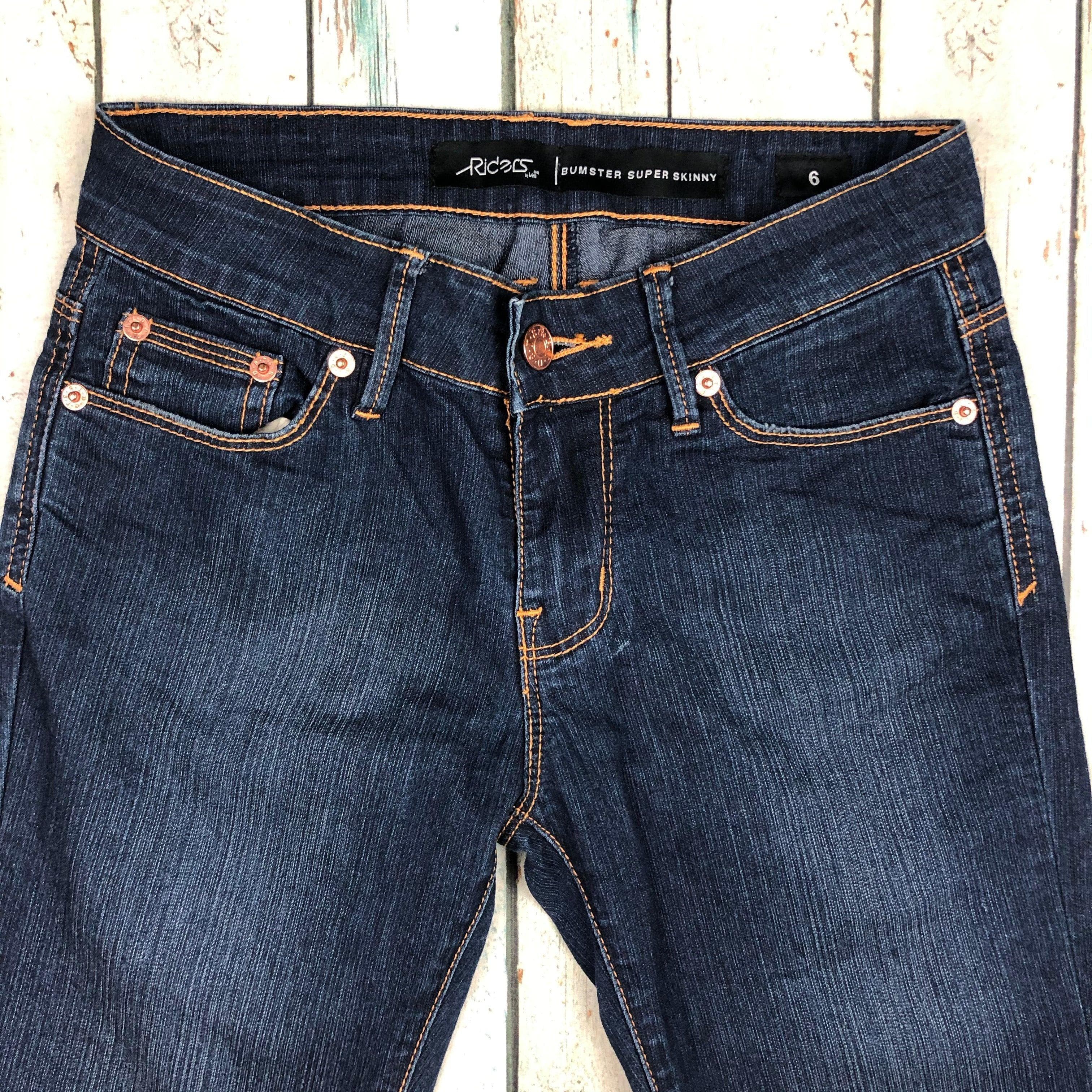 Lee 'Bumster Super Skinny' Stretch Jeans - Size 6 — photo 3 of 5
