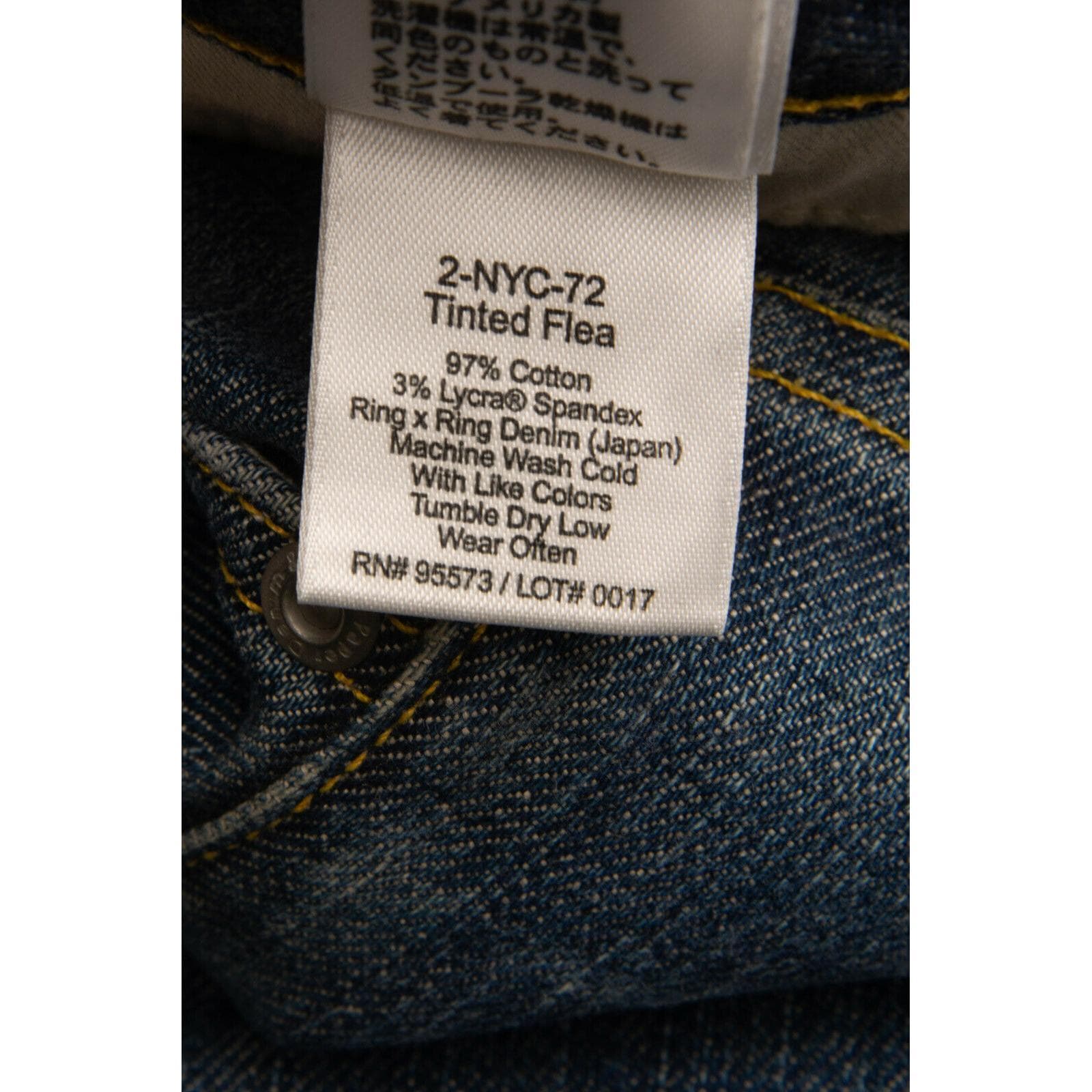 NWT - Paper Denim & Cloth '2NYC Slim 5 Straight Pocket' -Size 26 — photo 9 of 12