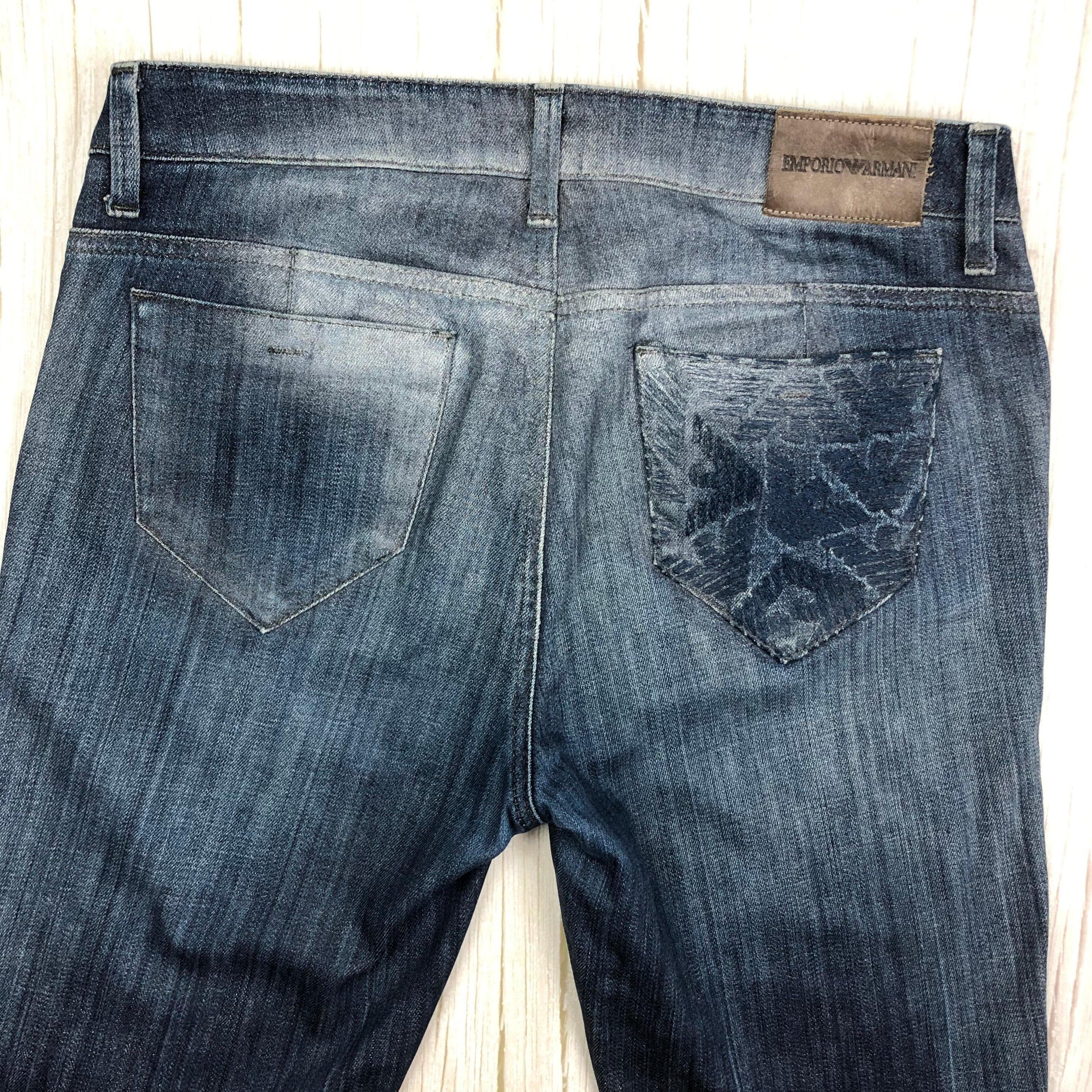 Emporio Armani 'New Sabrina' Jeans -Size 30 — photo 5 of 9