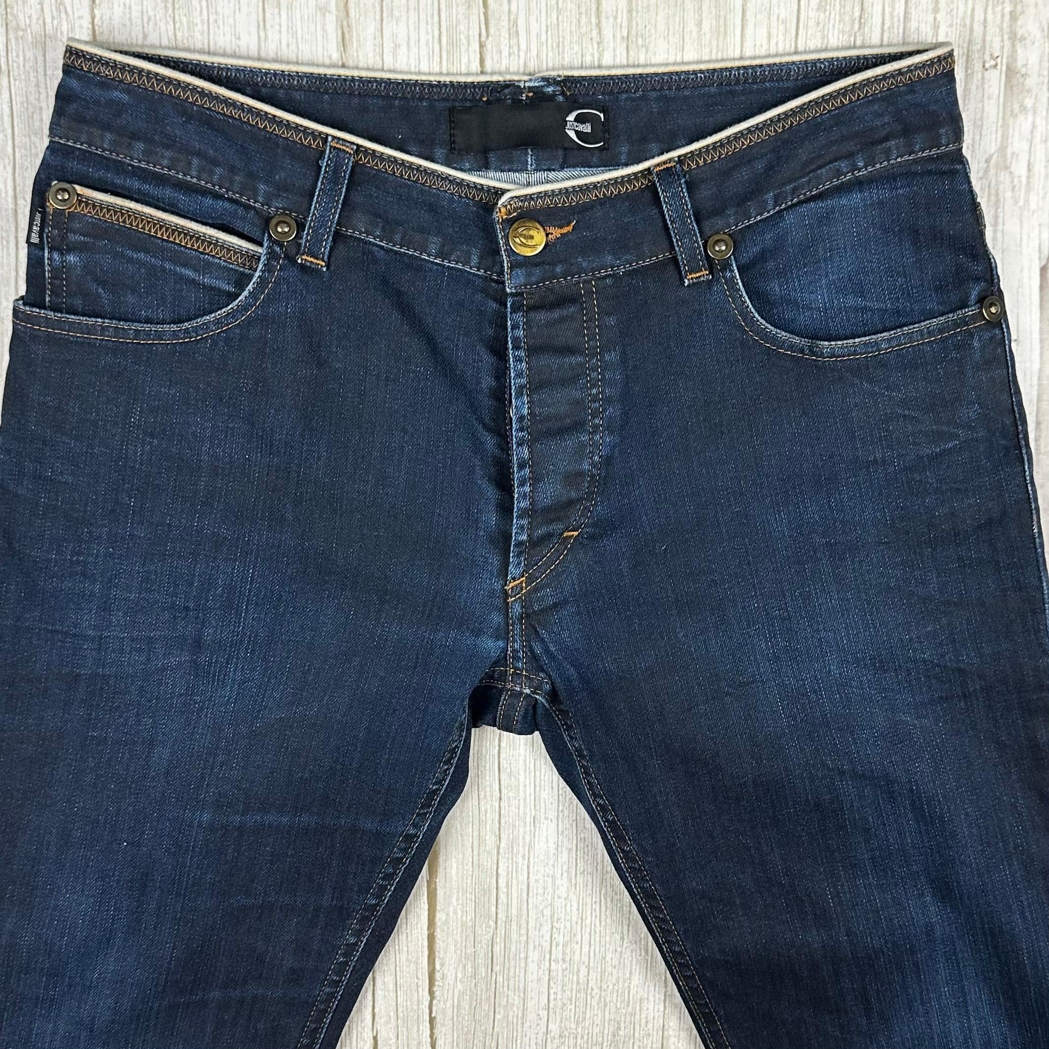 Just Cavalli Italian Ladies Logo Pocket Slim Jeans - Size 8 — photo 3 of 8