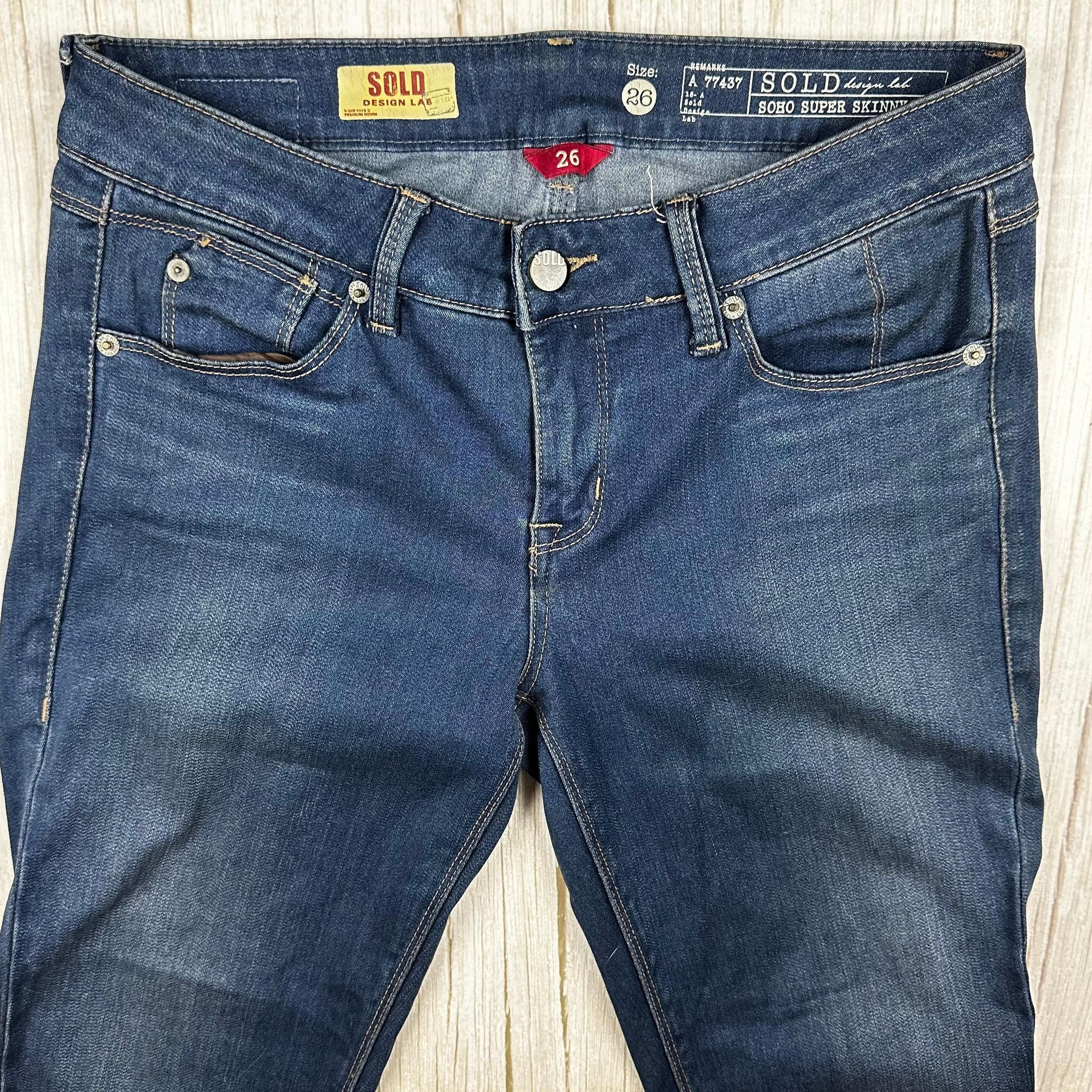 Sold Design Lab 'Soho Super Skinny' Jeans - Size 26 — photo 3 of 7