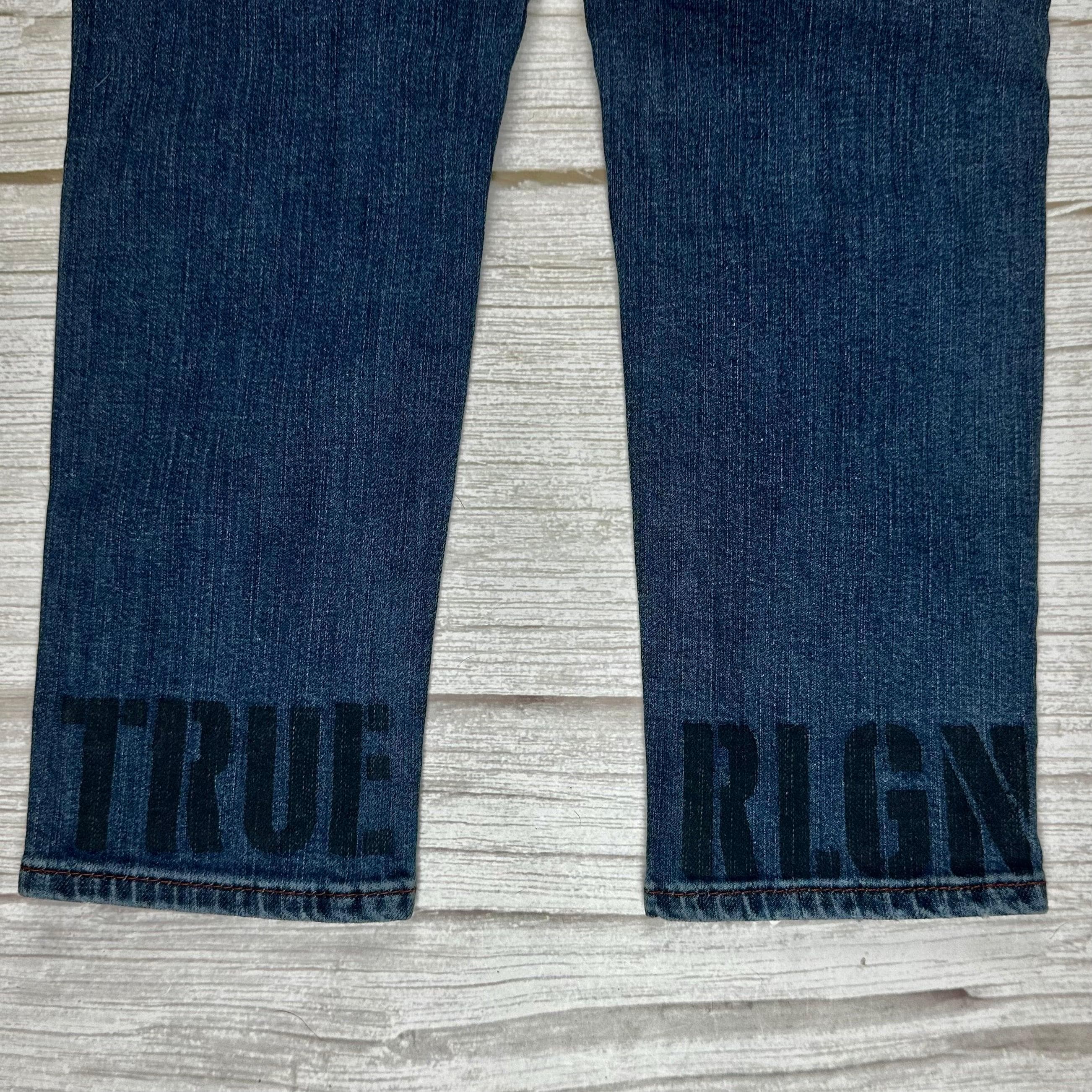 NWT - True Religion 'Geno Slim' Logo Jeans- Size 4Y — photo 5 of 5