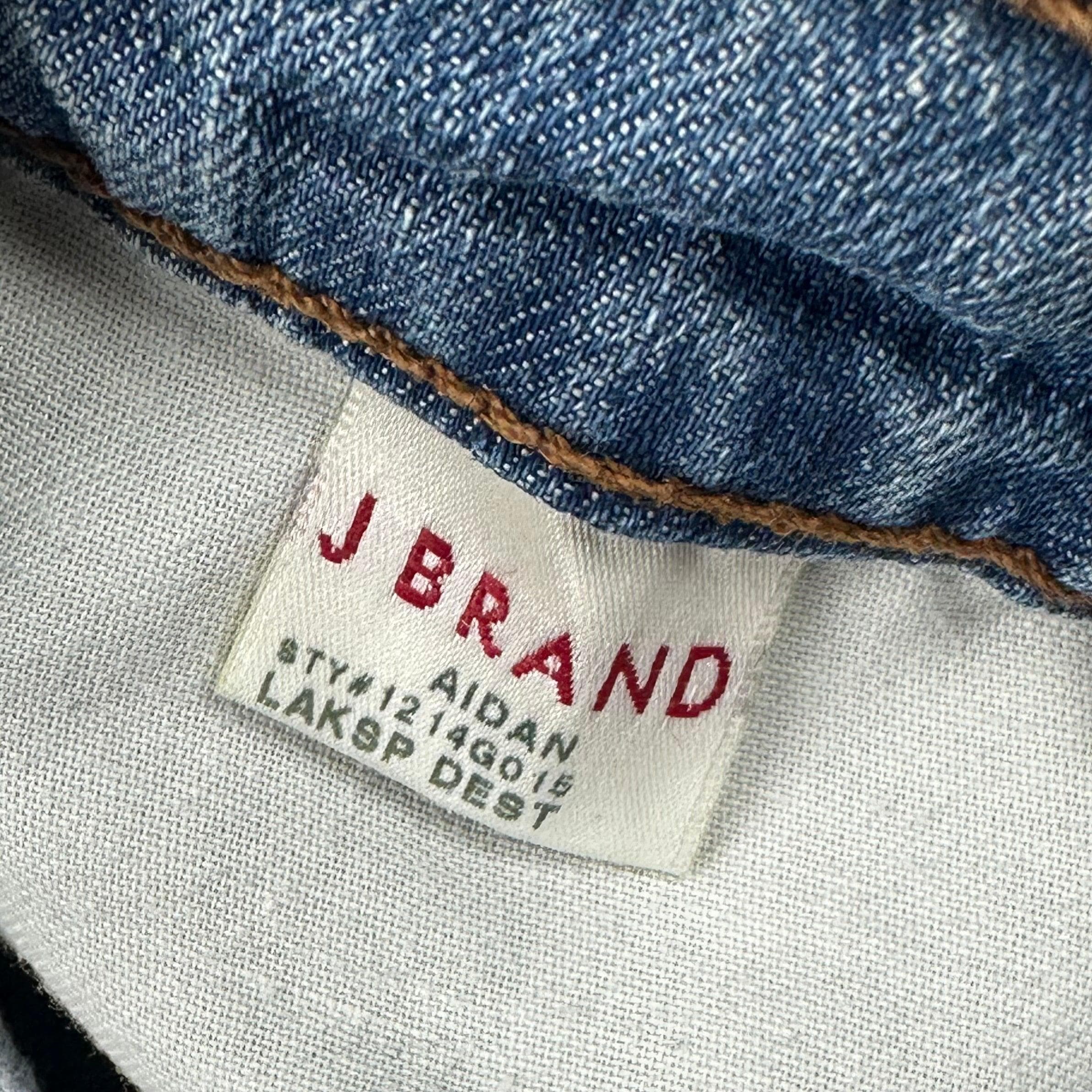 J Brand 'Aidan' Destruct Wash Ripped Jeans- Size 26 — photo 6 of 8