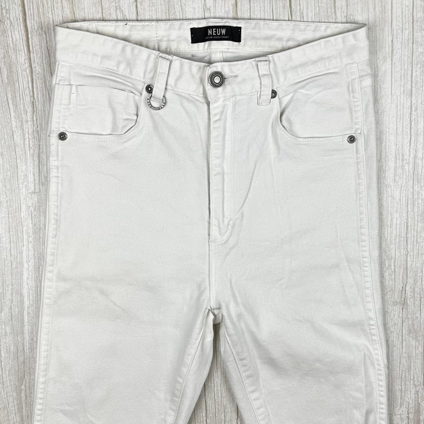 NEUW 'Marilyn' High Skinny White Stretch Jeans - Size 27 — photo 3 of 7