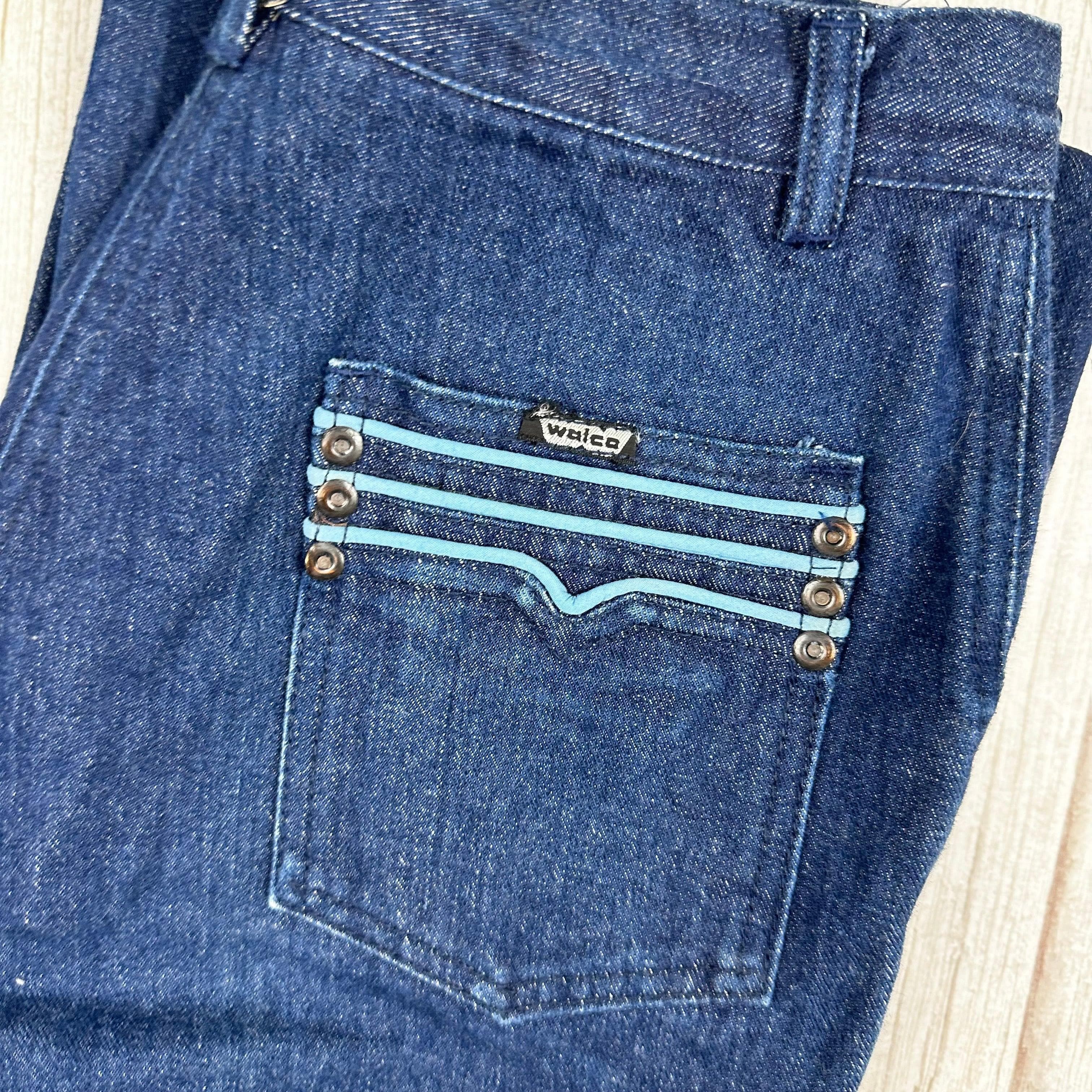 Walco 1970's Vintage Straight Leg Jeans - Suit Size 10-11 — photo 3 of 7