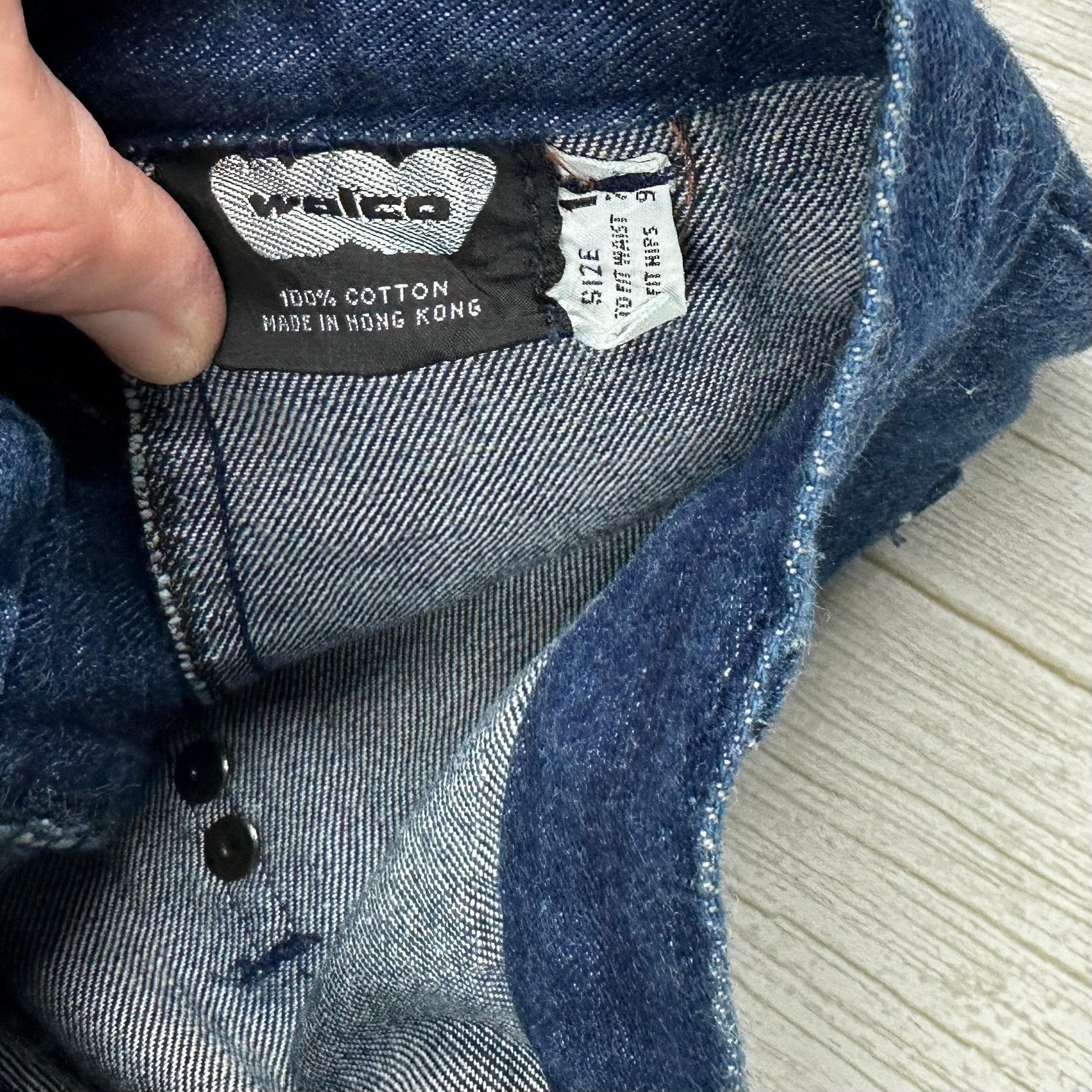 Walco 1970's Vintage Straight Leg Jeans - Suit Size 10-11 — photo 6 of 7