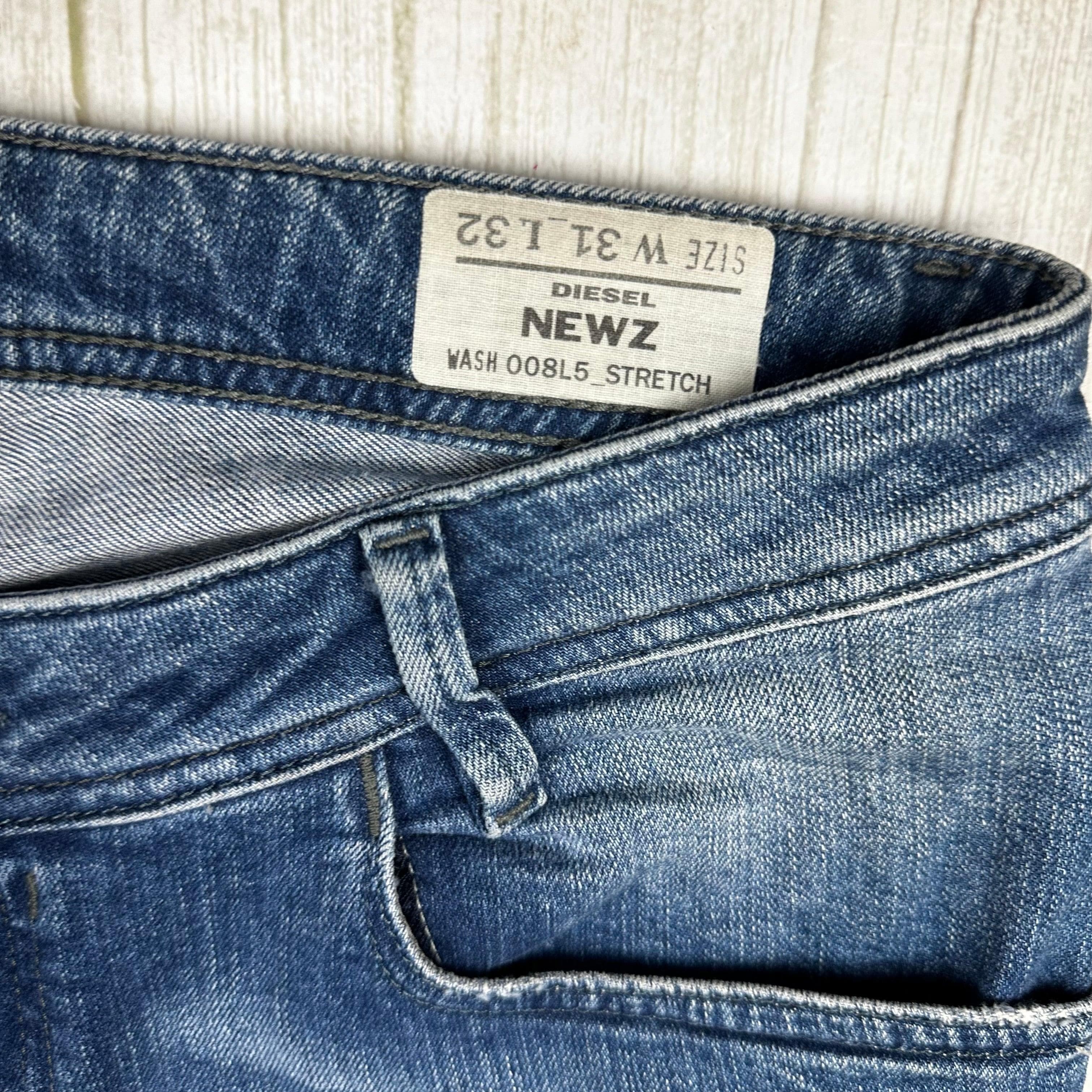 Diesel Denim 'NEWZ' Low Rise Straight Leg Jeans -Size 31 — photo 6 of 8