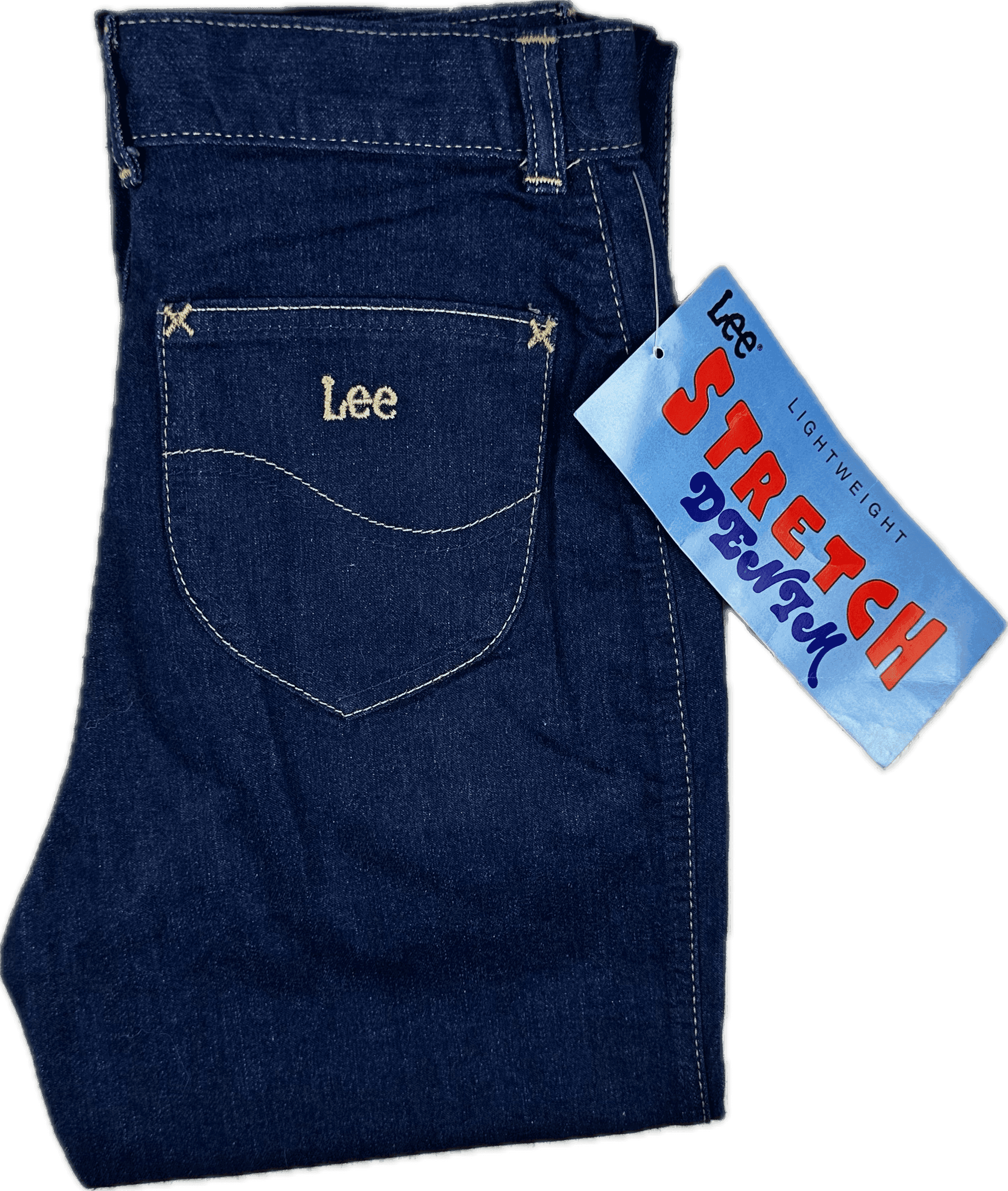 Deadstock Vintage Aussie Lee 'Stretchies' 80's Jeans- Suit Size 6/7 — photo 2 of 6