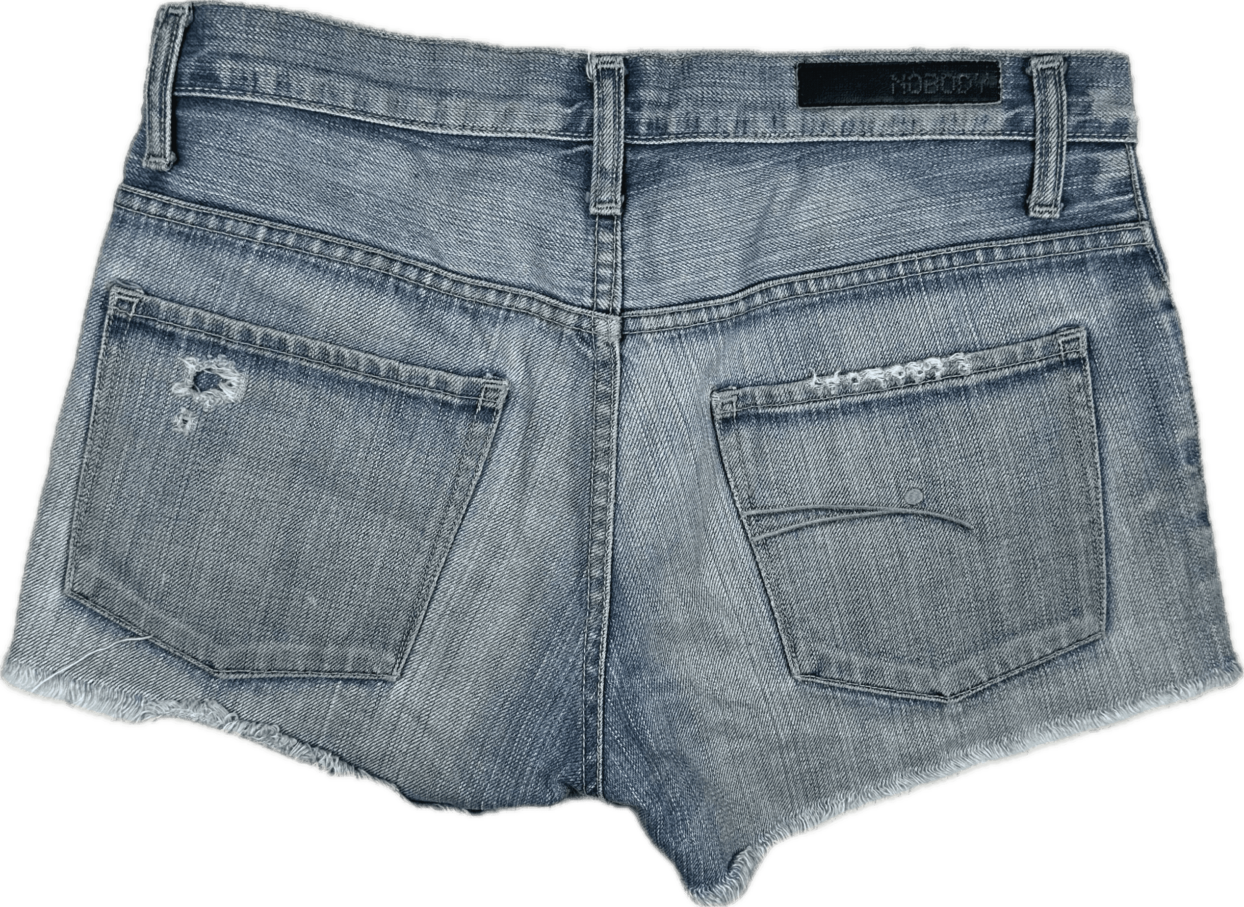 Nobody Distressed Denim Shorts - Size 26 or 8AU — photo 2 of 4