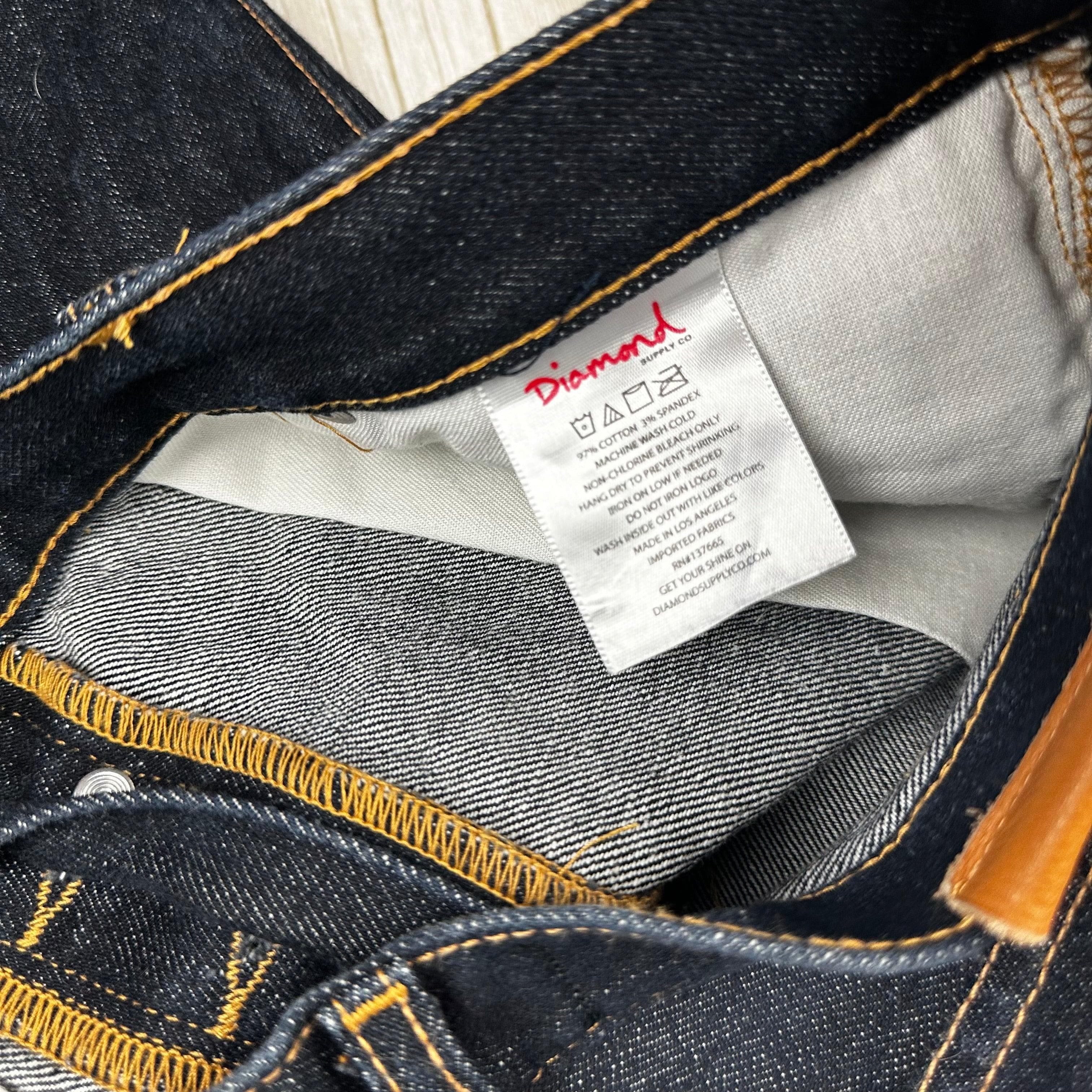 Diamond Supply Co. USA 'Get Your Shine On' Relaxed Jeans - Size 32 — photo 4 of 9