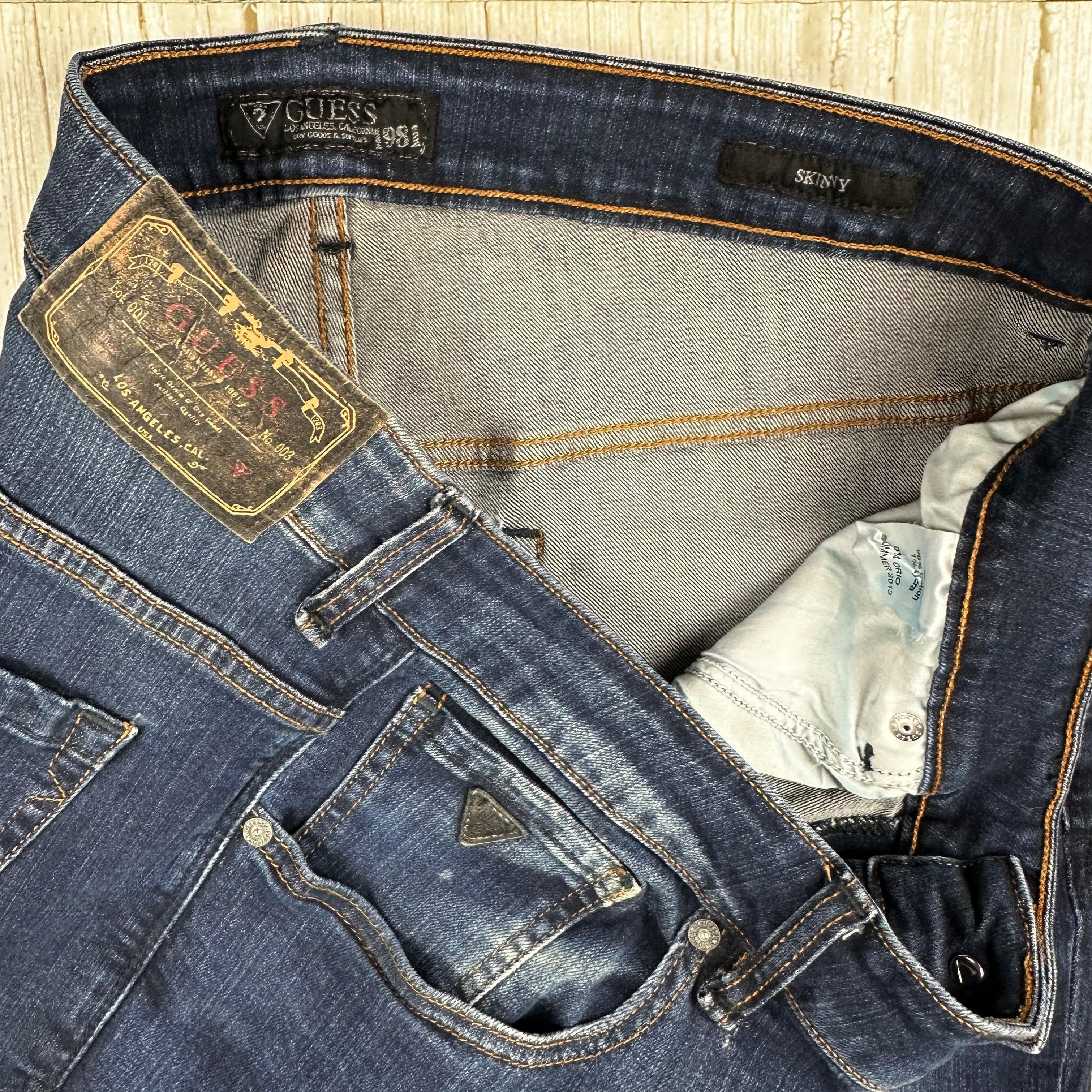 Guess Mens 'Skinny' Distressed Jeans - Size 36/34 — photo 5 of 8