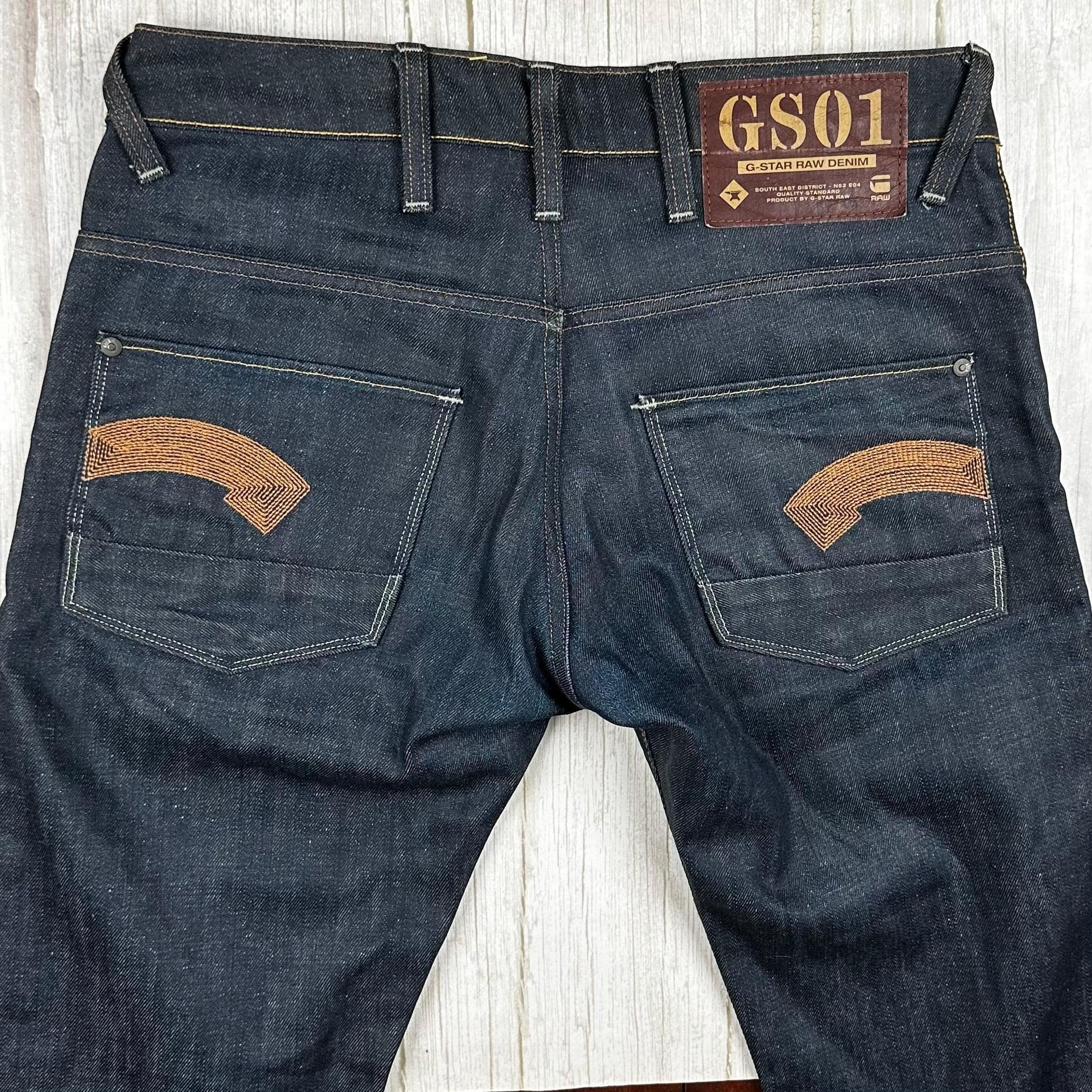 G Star Raw Mens 'Heller Low Straight' Jeans -Size 31/32 — photo 6 of 11