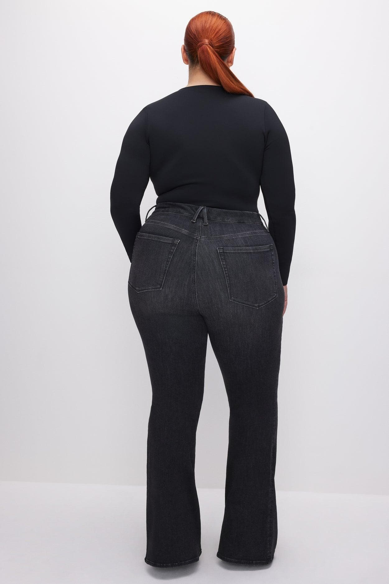 NWT- Good American 'Good Legs' Flare Jeans- Size +24 — photo 3 of 5